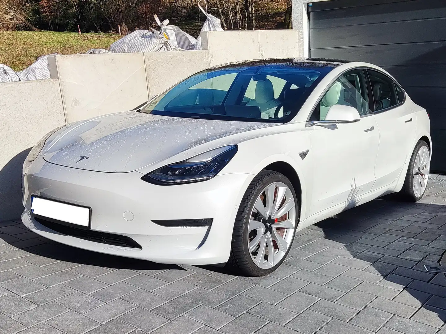Tesla Model 3 Model 3 Allradantrieb Dual Motor Performance Weiß - 2