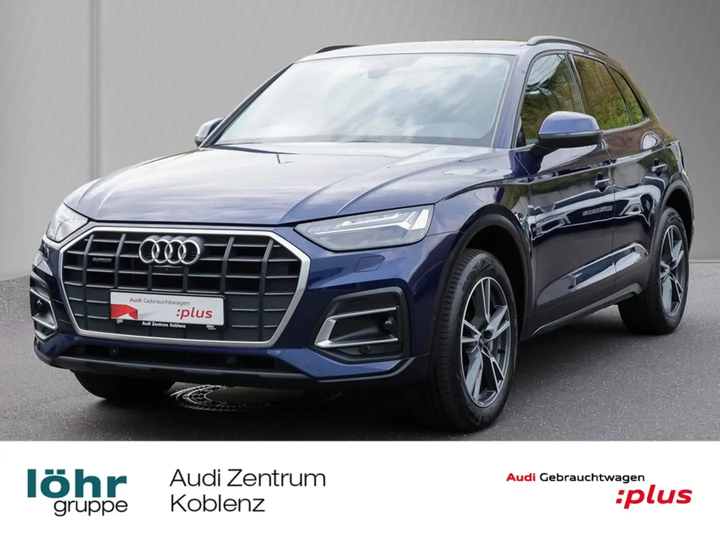 Audi Q5 50 TFSI e Navi ACC Matrix Kamera PDC+ Blau - 1