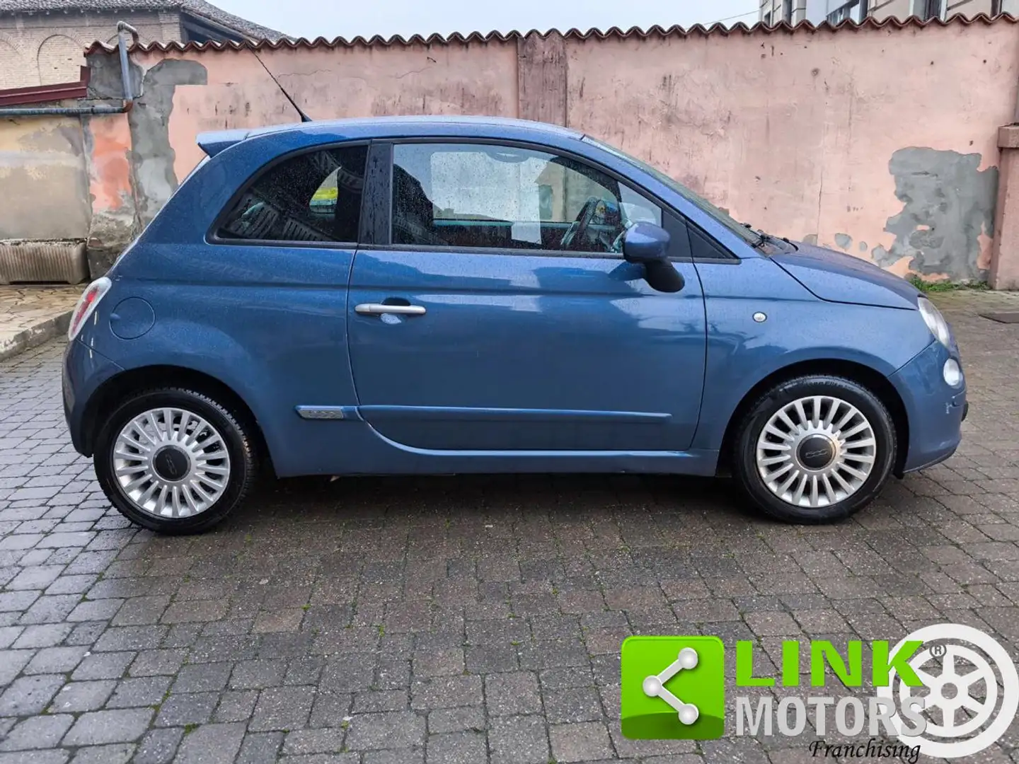 Fiat 500 0.9 TwinAir Turbo Luonge GQ Bleu - 2