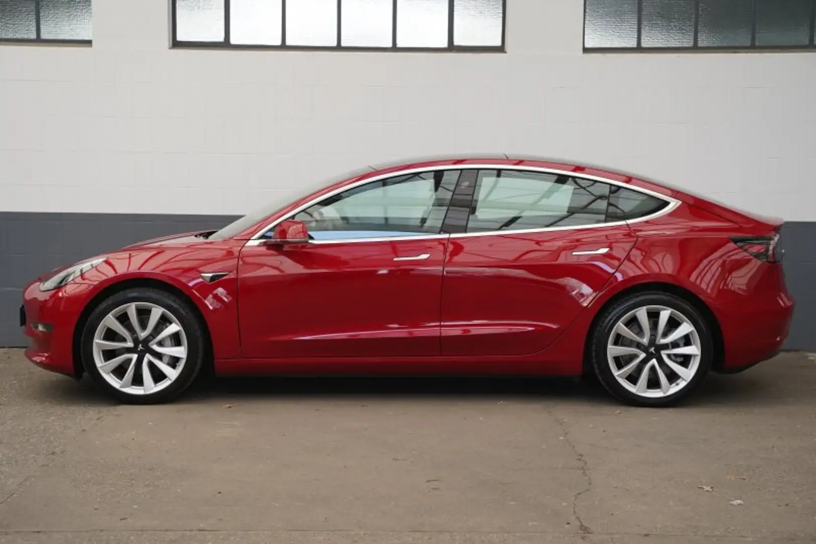 Tesla Model 3 Long Range AWD *FSD full self drive*innen weiß*19- Rood - 2