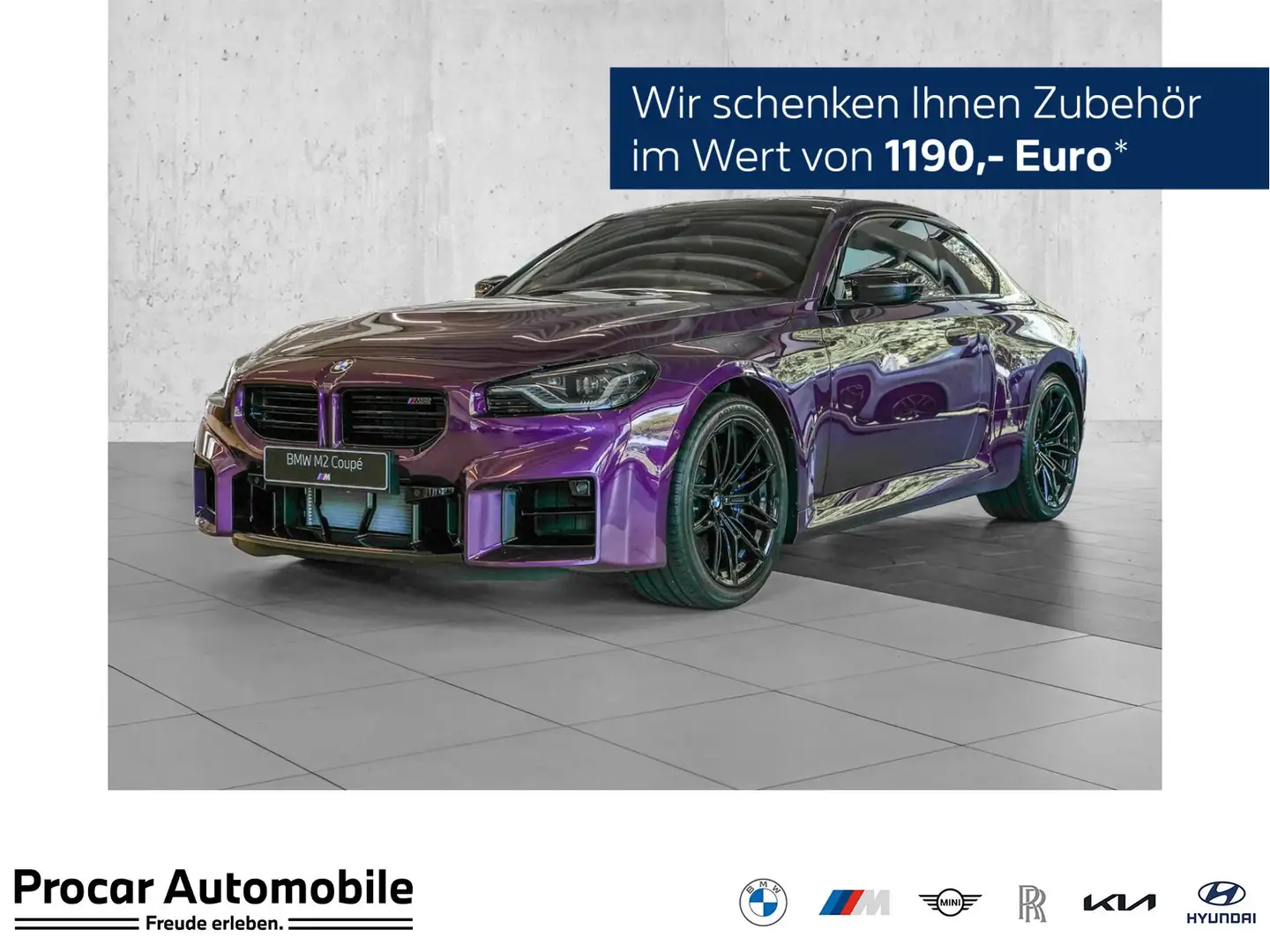 BMW M2 Coupé M Sport HUD RFK NAVI LED Sound Syst. Weiß - 1