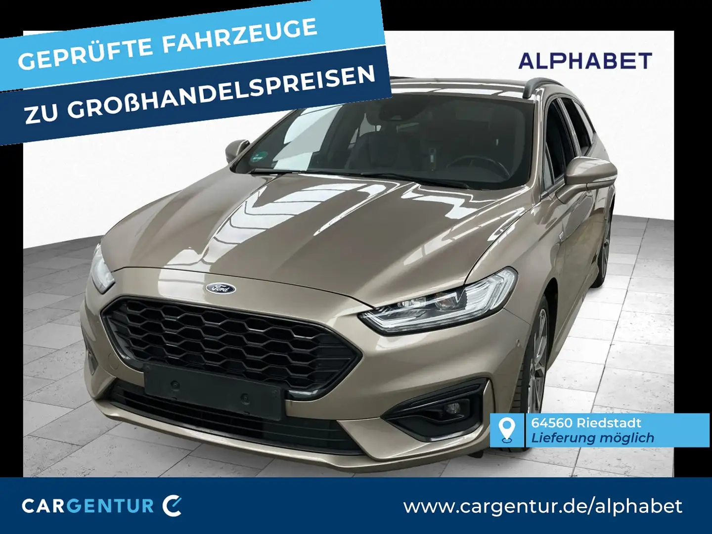 Ford Mondeo 2.0 EcoBlue ST-Line SpoSi LED Silber - 1