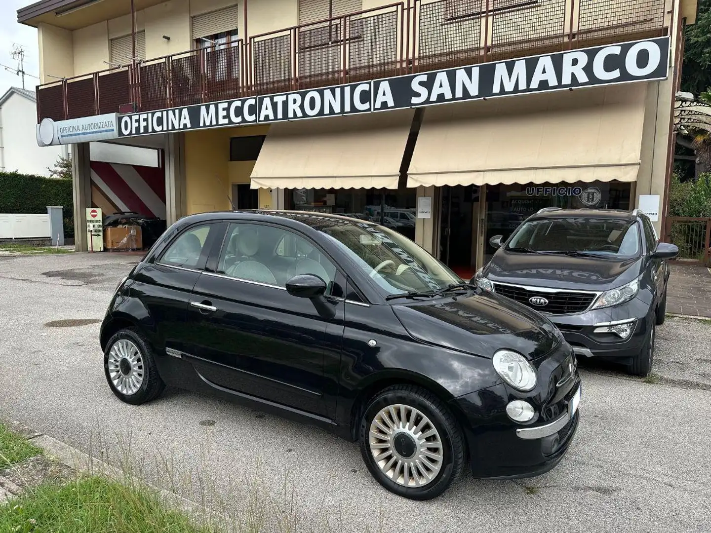 Fiat 500 1.2 Lounge #NEOPATENTATI #UNICOPROPRIETARIO Schwarz - 1