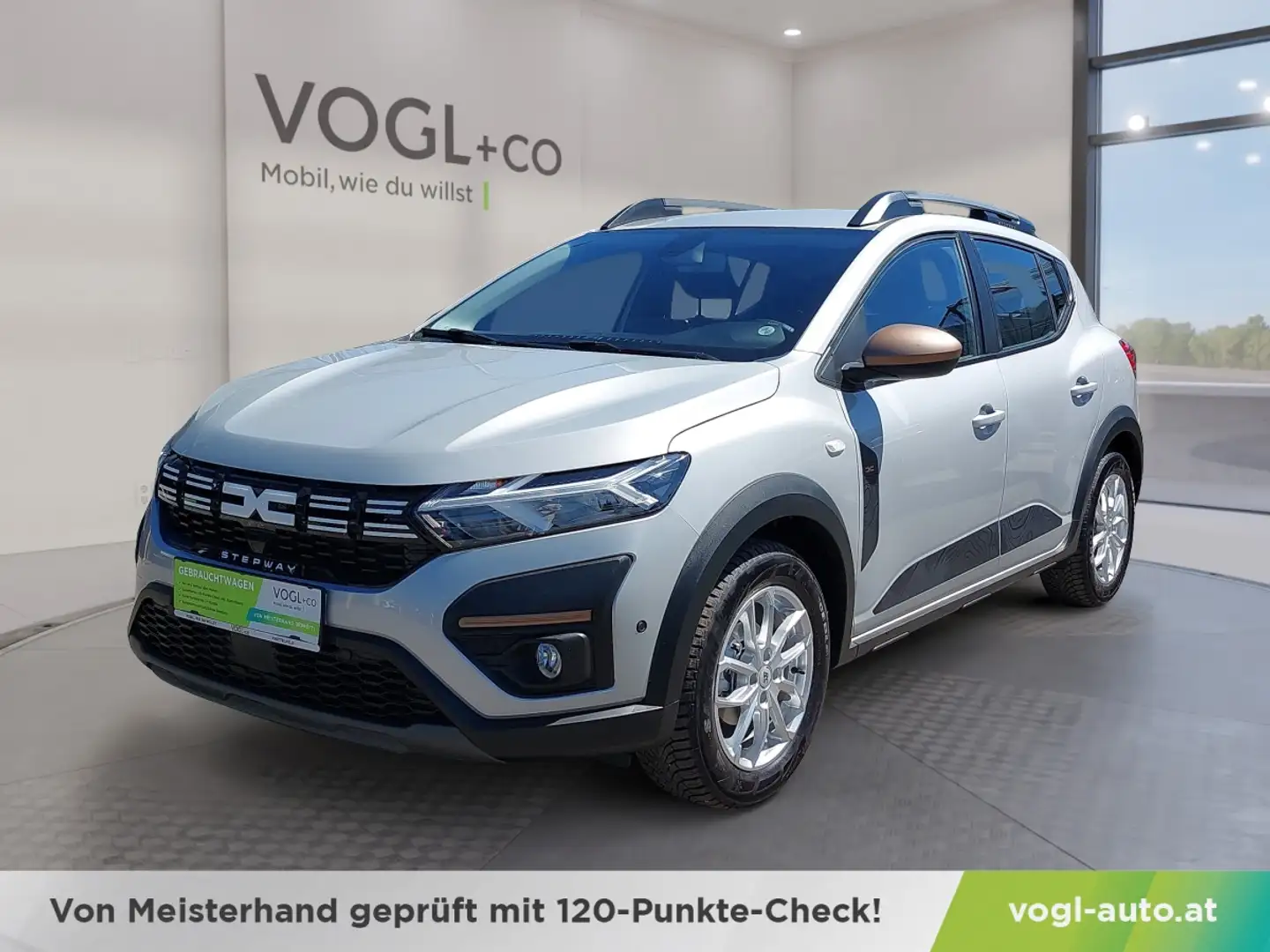 Dacia Sandero Stepway Extreme+ TCe 90 Silber - 1