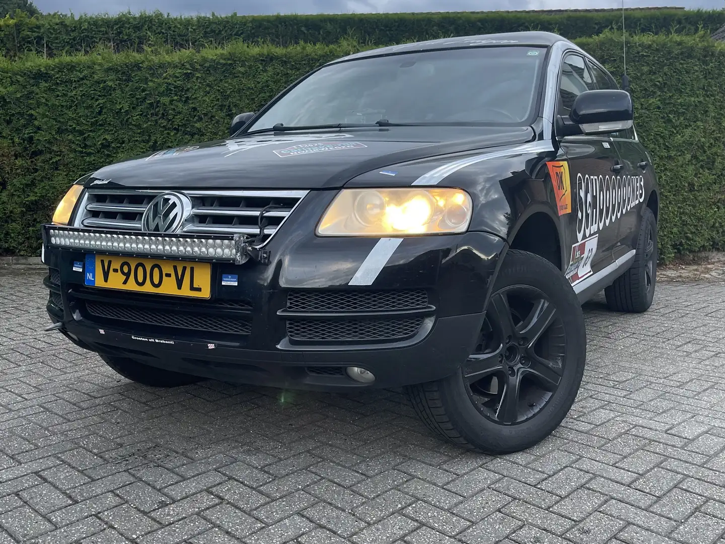 Volkswagen Touareg 2.5 R5 TDI Handgeschakeld Grijs kenteken Uniek Noir - 1