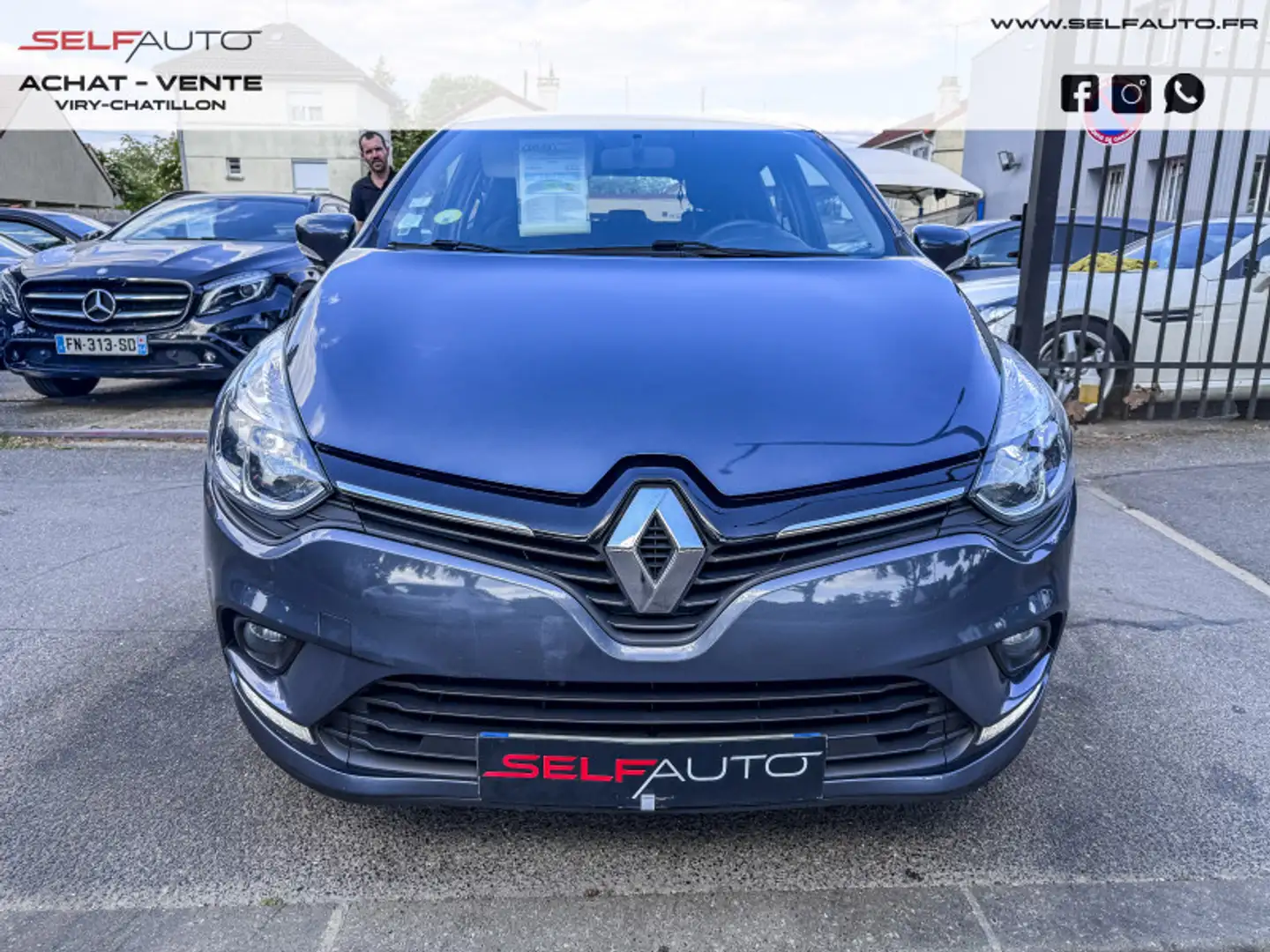 Renault Clio 1.5 DCI 90CH ENERGY BUSINESS 5P EURO6C Gris - 2