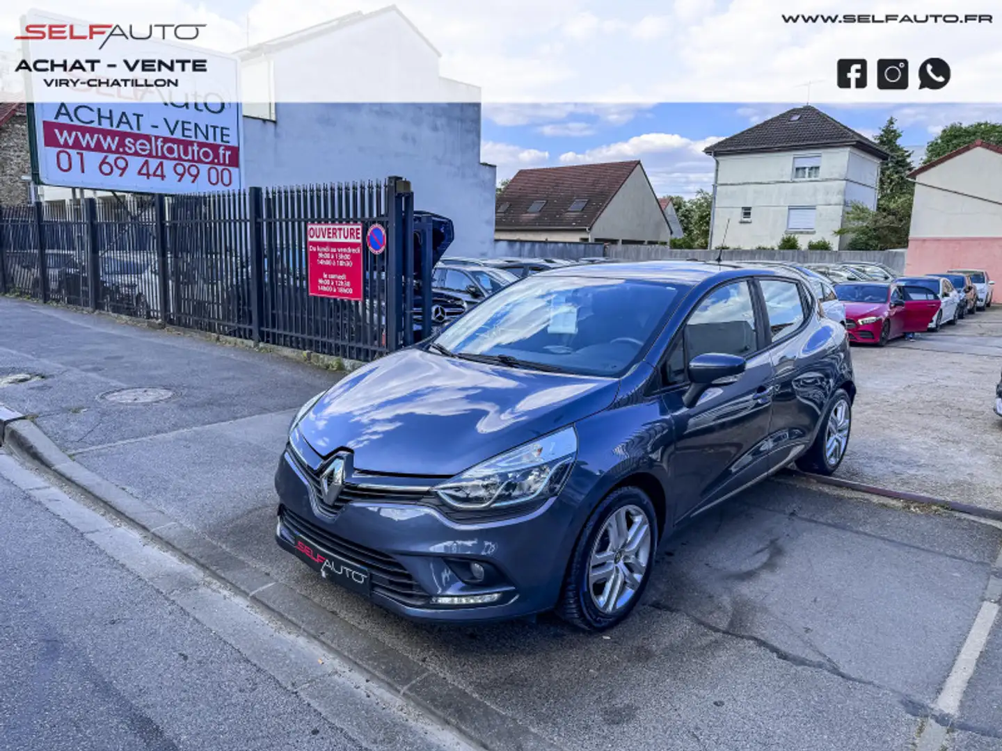 Renault Clio 1.5 DCI 90CH ENERGY BUSINESS 5P EURO6C Gris - 1