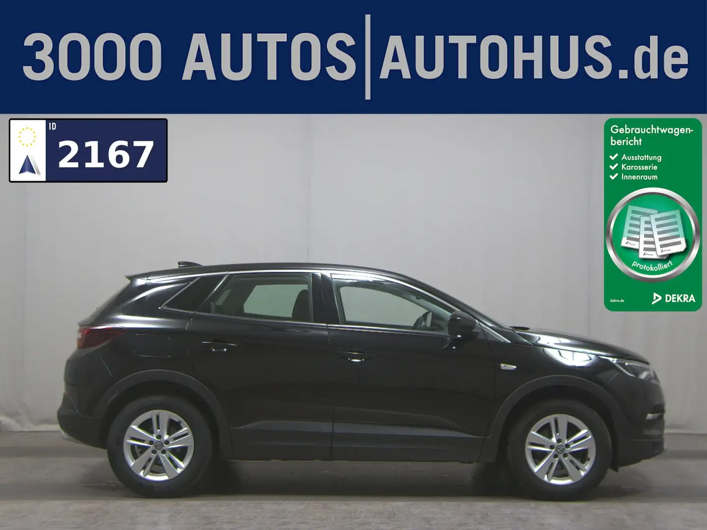 Opel Grandland X 1.5 D Business Elegance Navi 360° Schwarz - 1