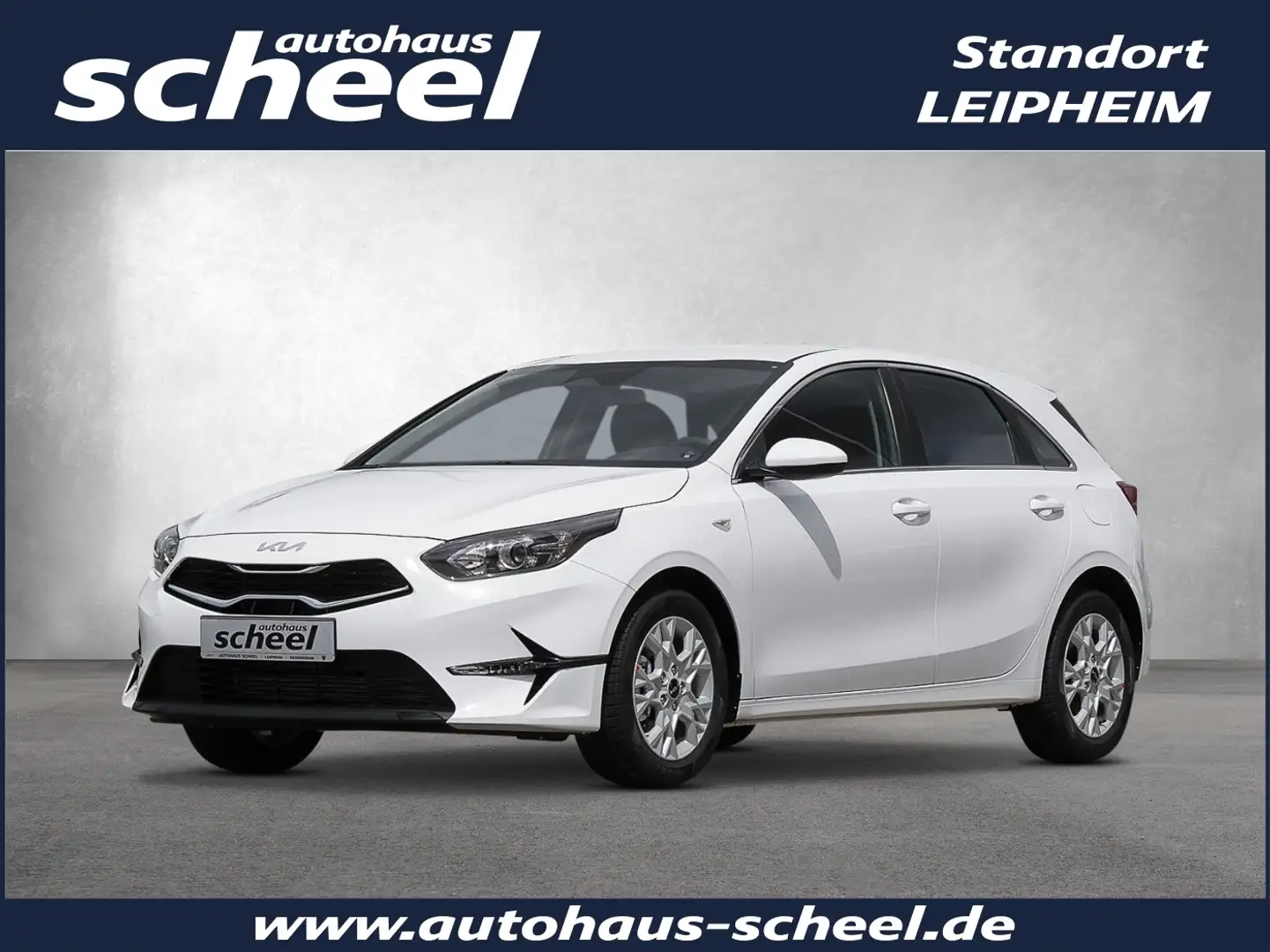 Kia Ceed / cee'd Ceed 1.0 Vision FLA SpurH LM KAM Klima Navi Blanc - 1
