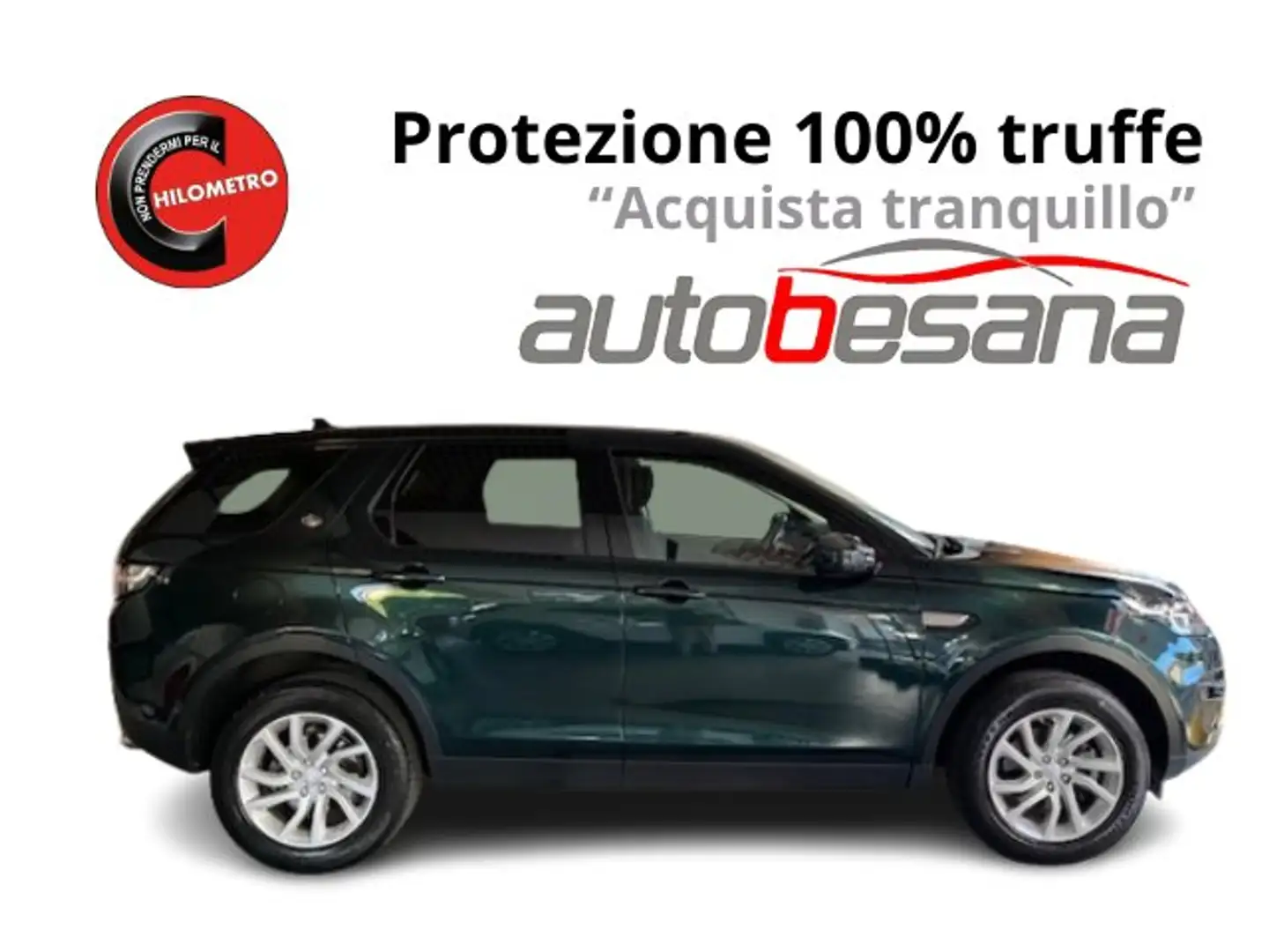 Land Rover Discovery Sport 2.0 td4 Pure awd 150cv auto Verde - 1