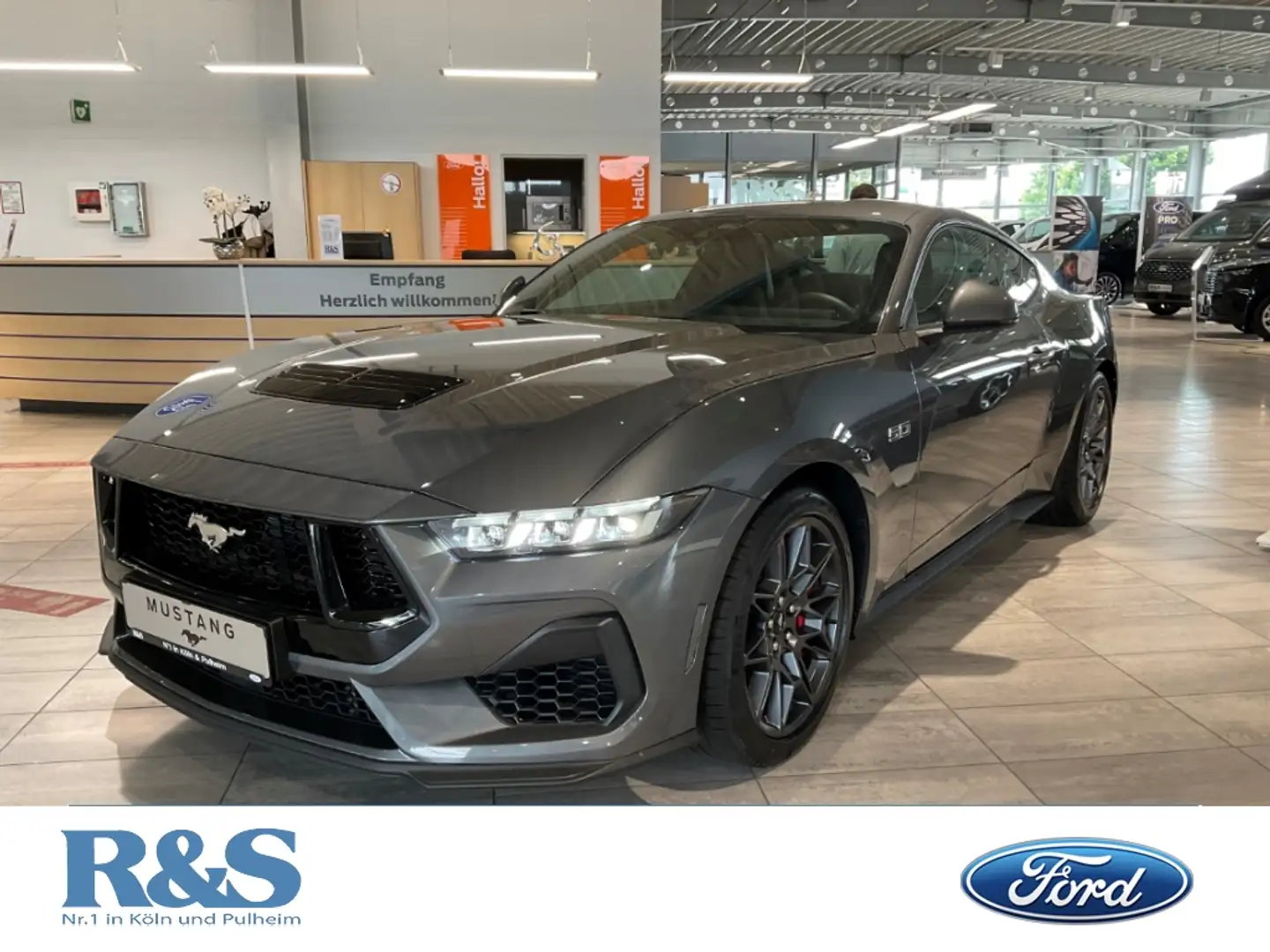 Ford Mustang Fastback *AKTIONSPREIS* Sportabgasanlage+B&O+AppLi Grey - 1