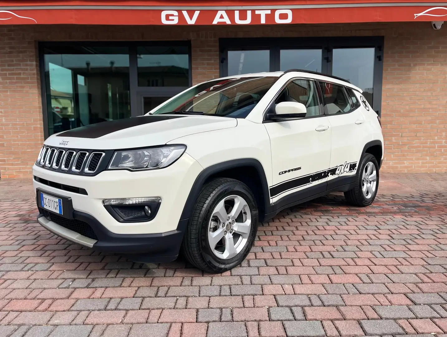 Jeep Compass Compass II 2017 2.0 mjt Longitude 4wd 140cv my19 Blanc - 1
