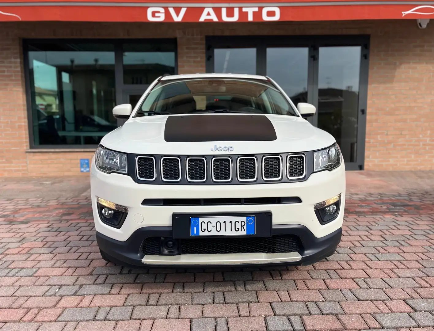 Jeep Compass Compass II 2017 2.0 mjt Longitude 4wd 140cv my19 Blanc - 2