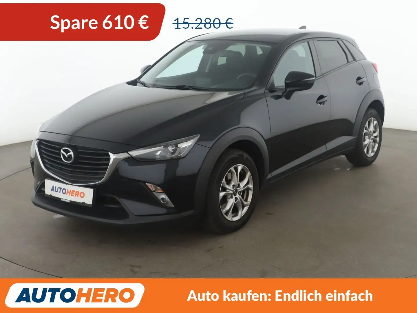 Mazda CX-3 2.0 Exclusive-Line *TEMPO*PDC*SHZ*ALU* Schwarz - 1