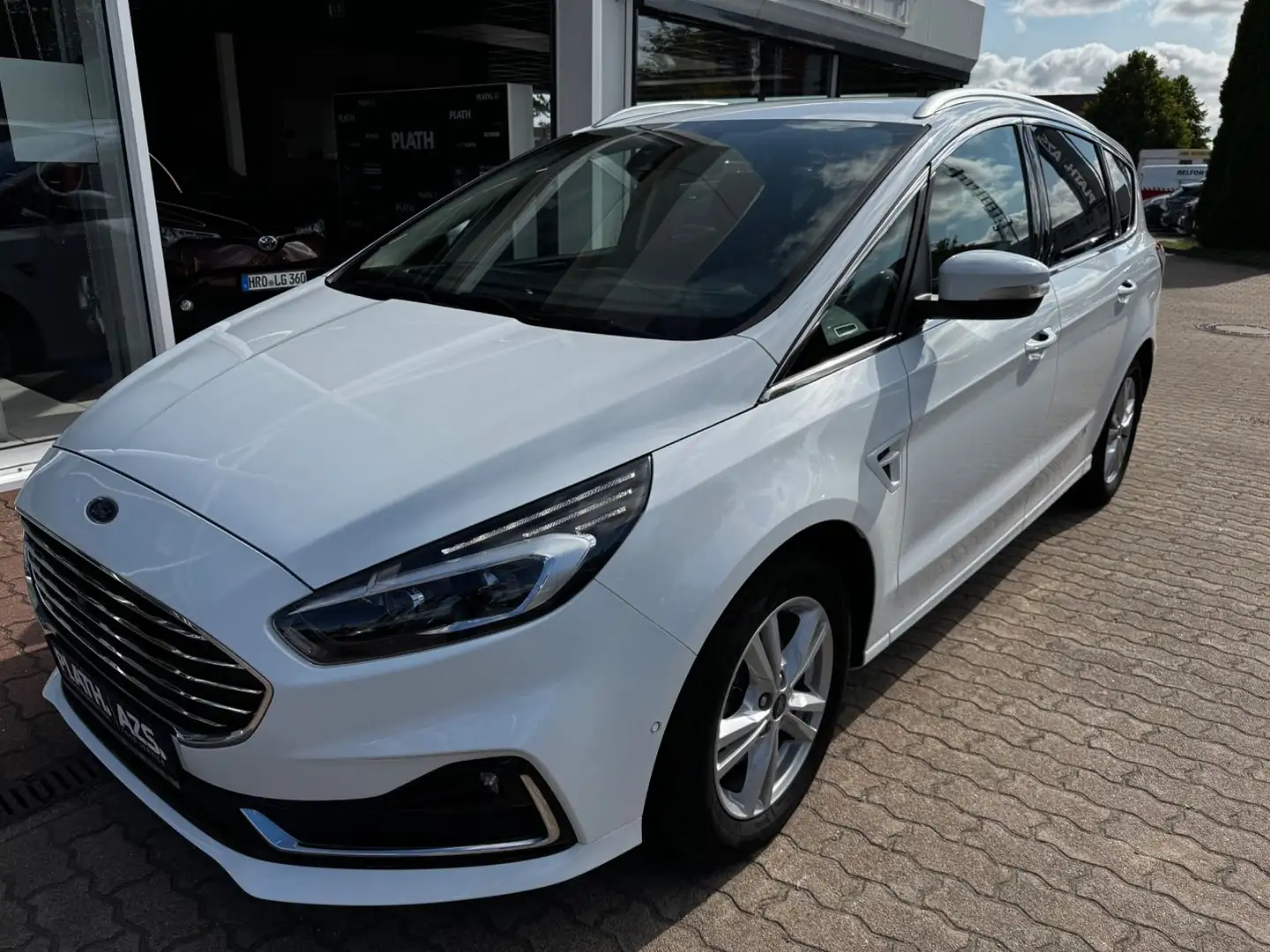 Ford S-Max S-MAX Hybrid Titanium Weiß - 1