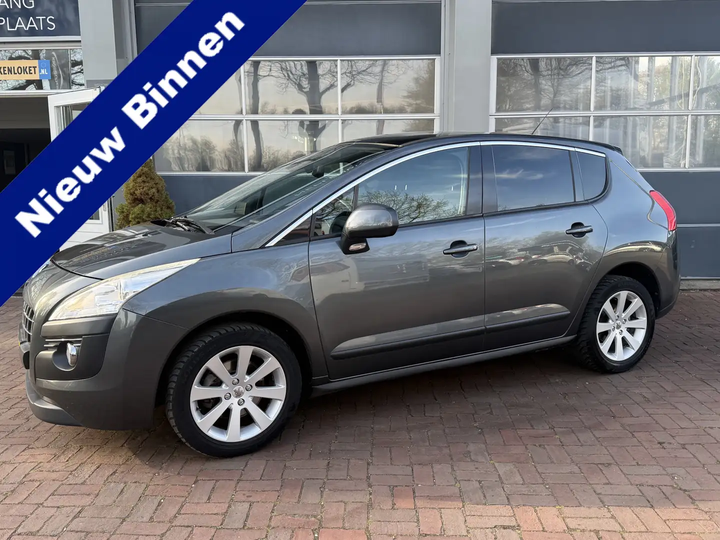 Peugeot 3008 1.6 THP ST Pdc,Trekhaak,Cruise,Cv Bj 2011 Hoge Zit Grijs - 1
