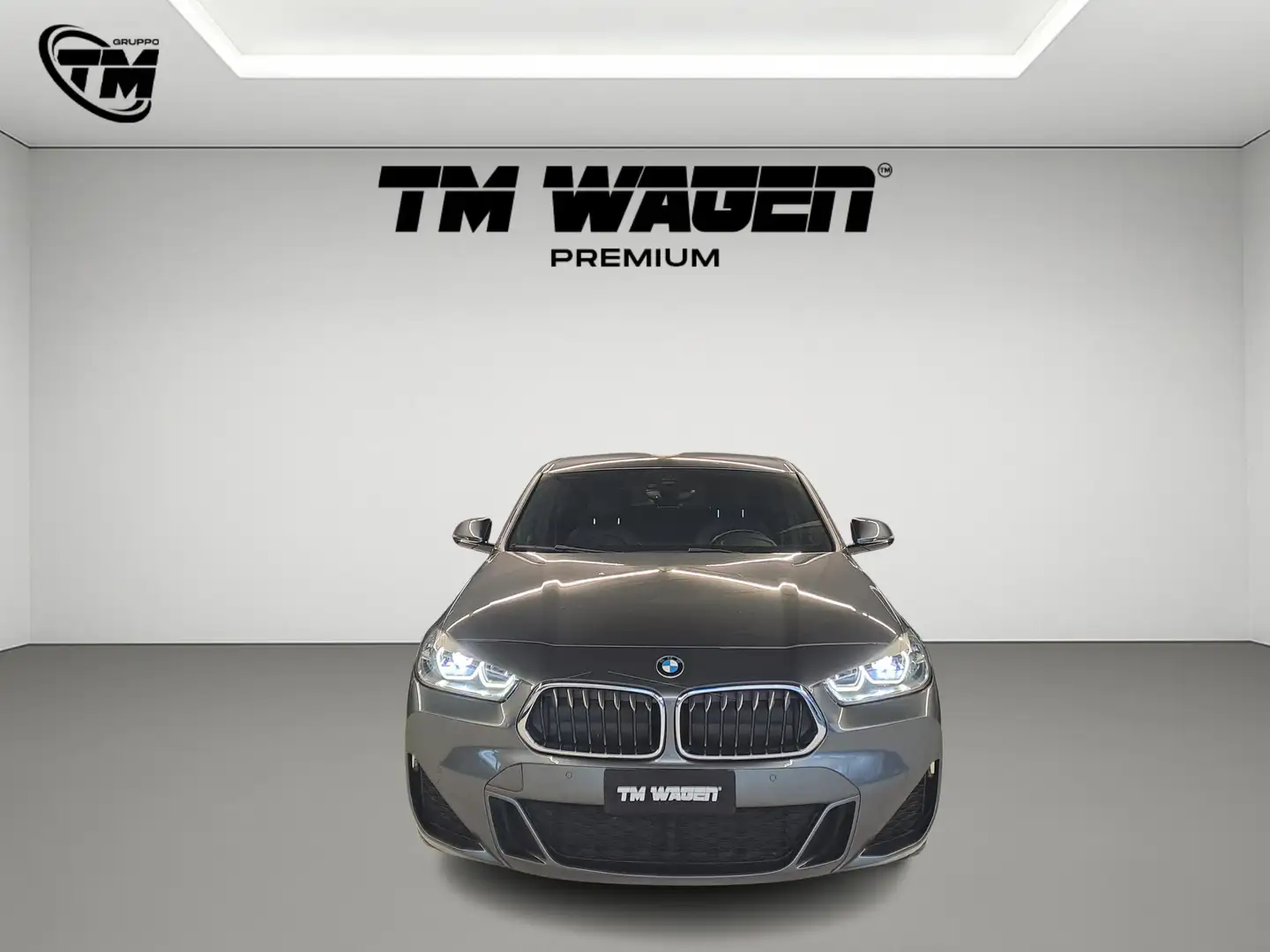 BMW X2 sdrive18d Msport auto Grigio - 2