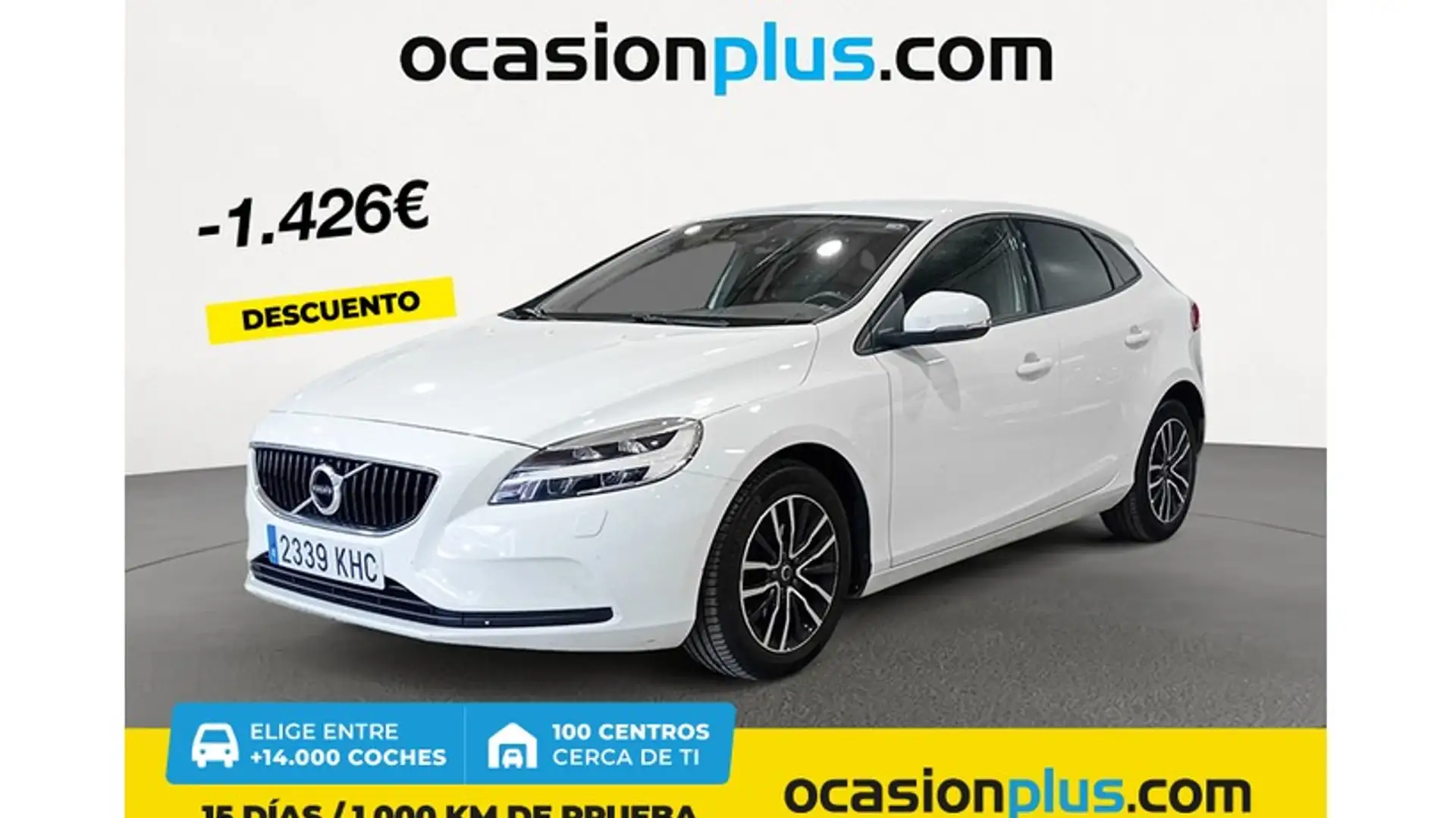 Volvo V40 T2 Momentum Blanco - 1