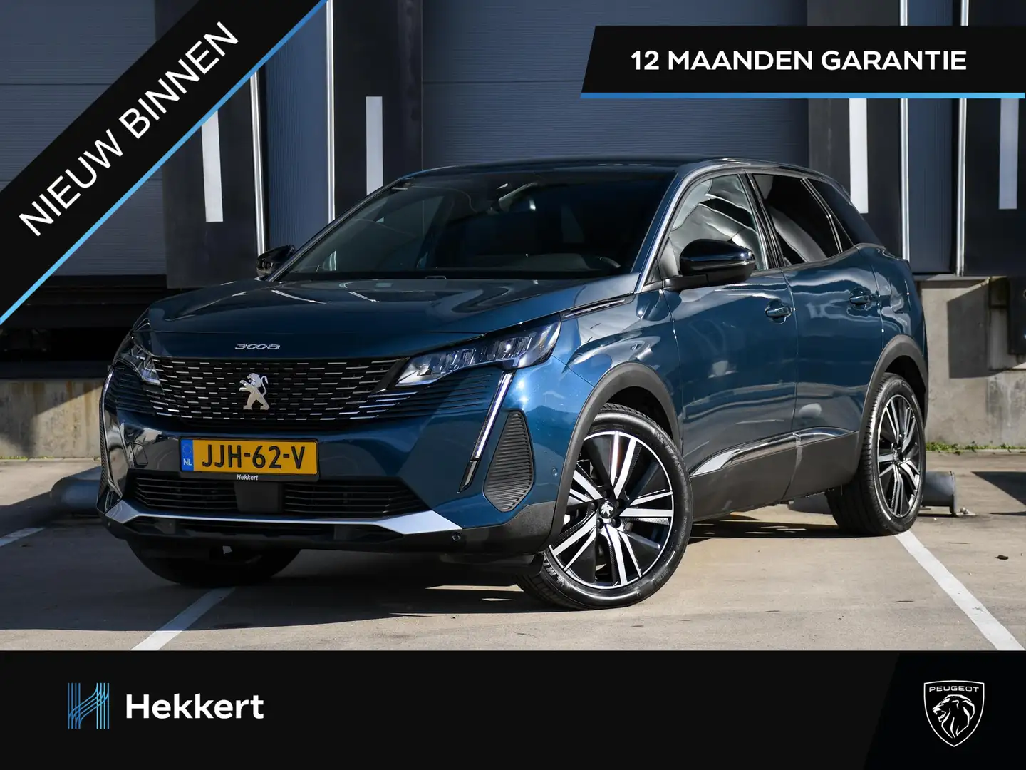 Peugeot 3008 Allure 1.6 PHEV 195pk Automaat ADAPT. CRUISE | 19' Bleu - 1