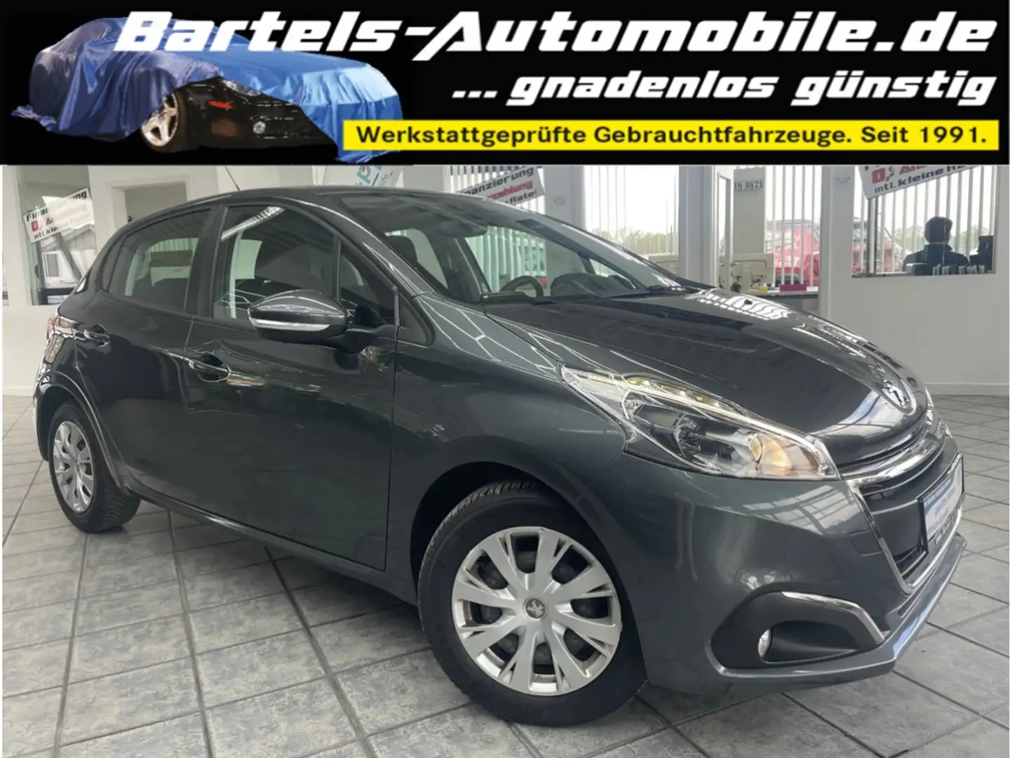 Peugeot 208 1.2 VTi Active, Klima, Sitzheizung, Kamera Grau - 1