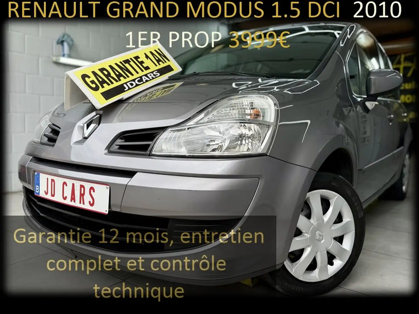 Renault Grand Modus Grand Modus 1.5 dCi Exception Gri - 1