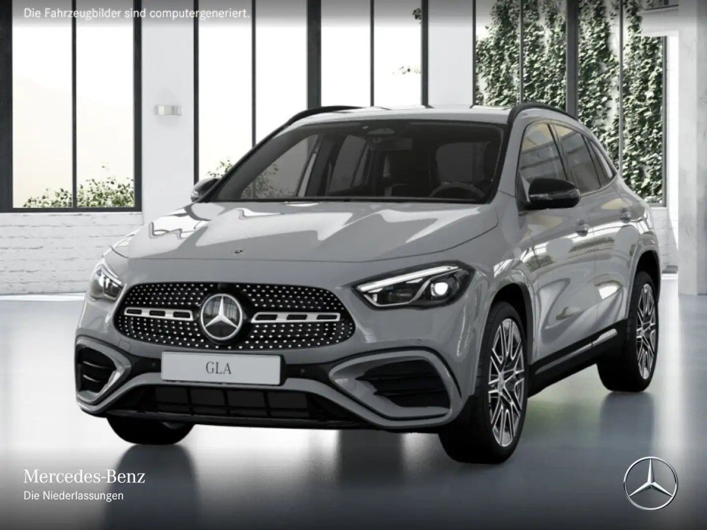 Mercedes-Benz GLA 200 AMG+NIGHT+360°+MULTIBEAM+TOTW+7G Grau - 2