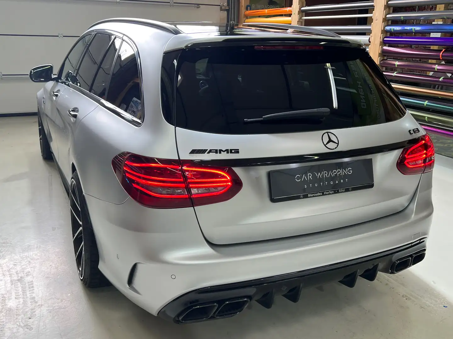 Mercedes-Benz C 63 AMG AMG C 63 T AMG Speedshift MCT 9G Silber - 2