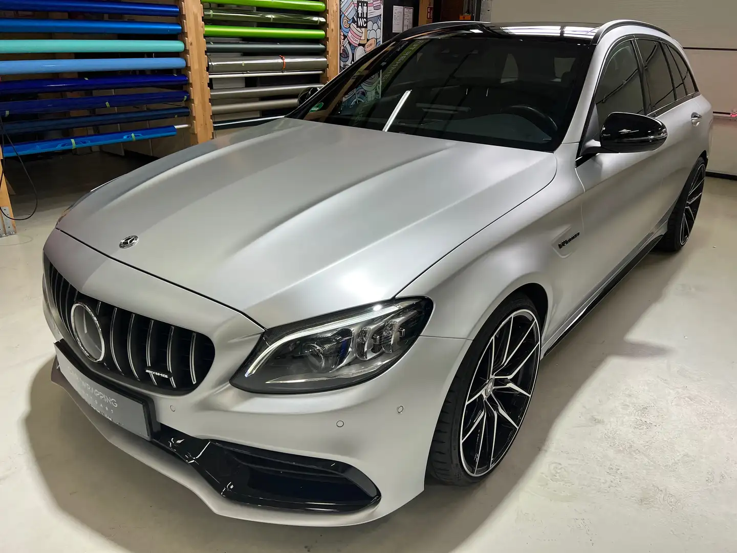 Mercedes-Benz C 63 AMG AMG C 63 T AMG Speedshift MCT 9G Silber - 1