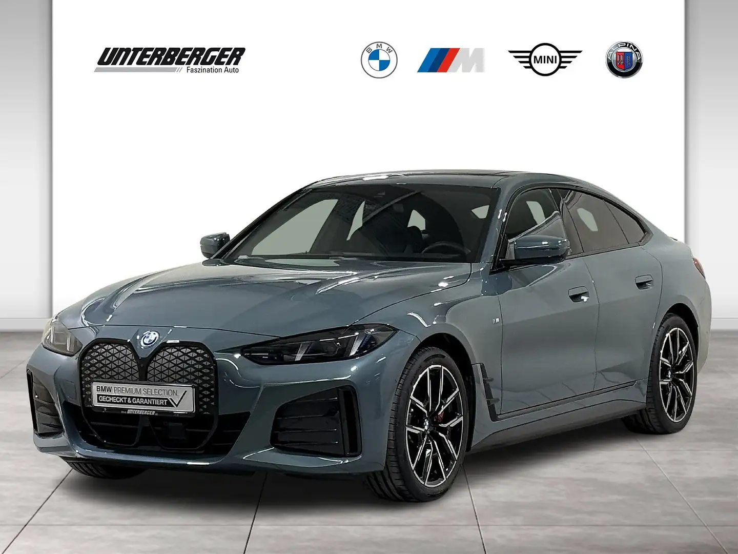 BMW i4 eDrive40 Gran Coupé M Sportpaket Pro HUD 360° Vert - 1