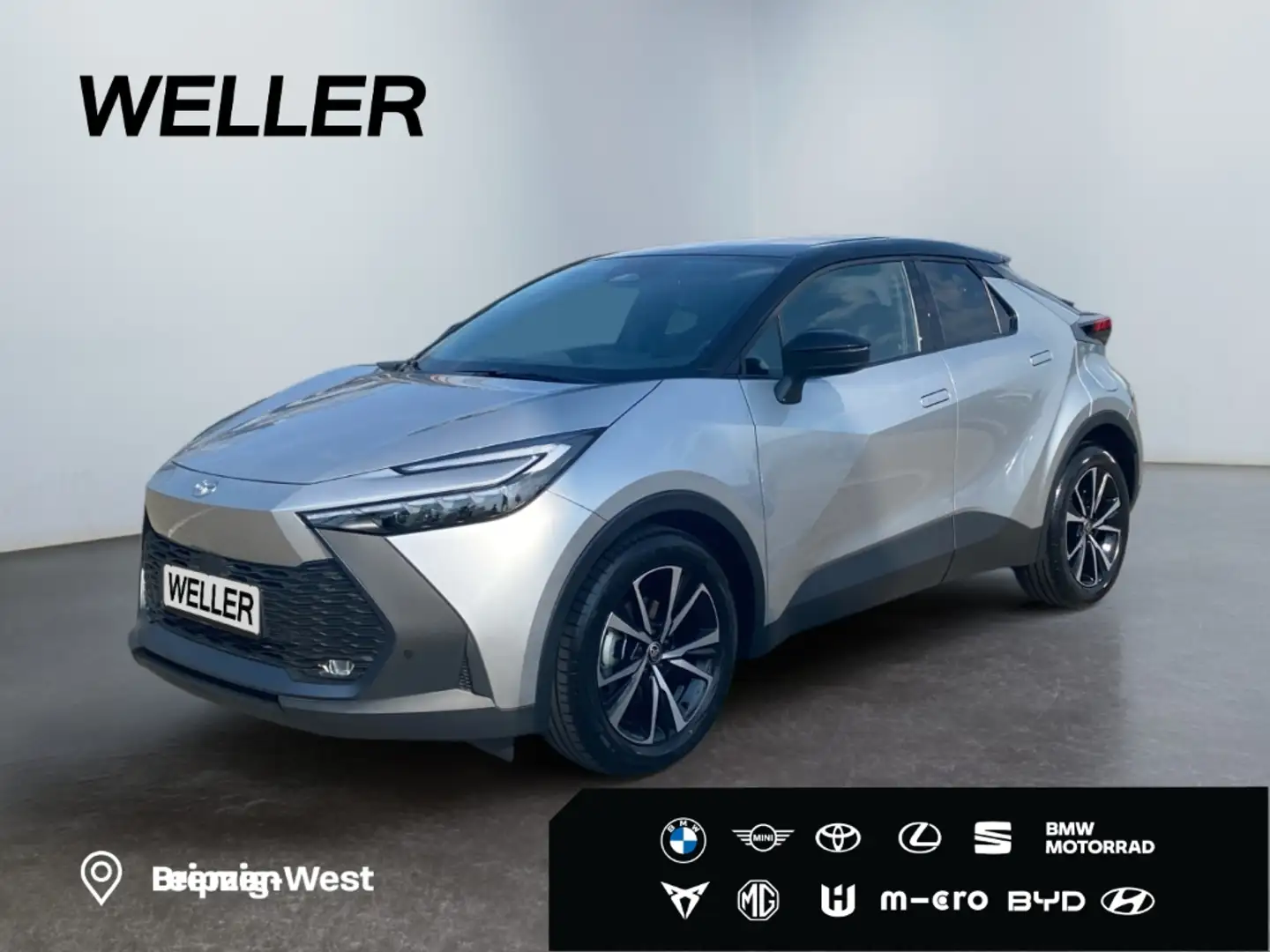 Toyota C-HR 1.8 Hybrid Teamplayer*LED*SHZ*CarPlay*CAM* Silber - 1