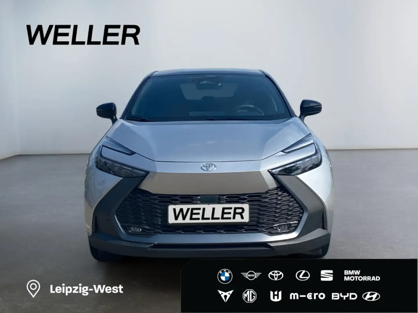 Toyota C-HR 1.8 Hybrid Teamplayer*LED*SHZ*CarPlay*CAM* Silber - 2