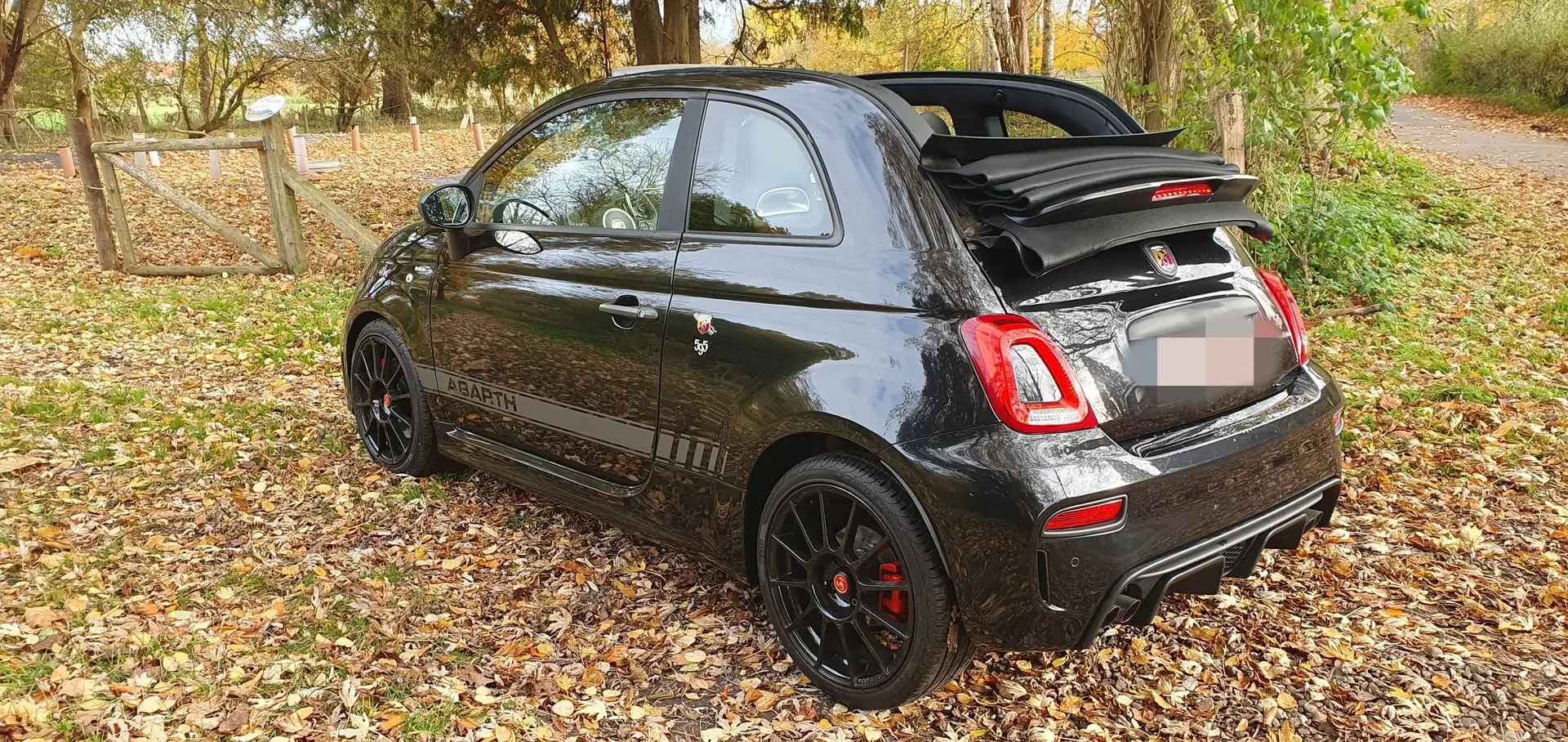 Fiat 595 Abarth 500 C C Automatik Competizione Schwarz - 2