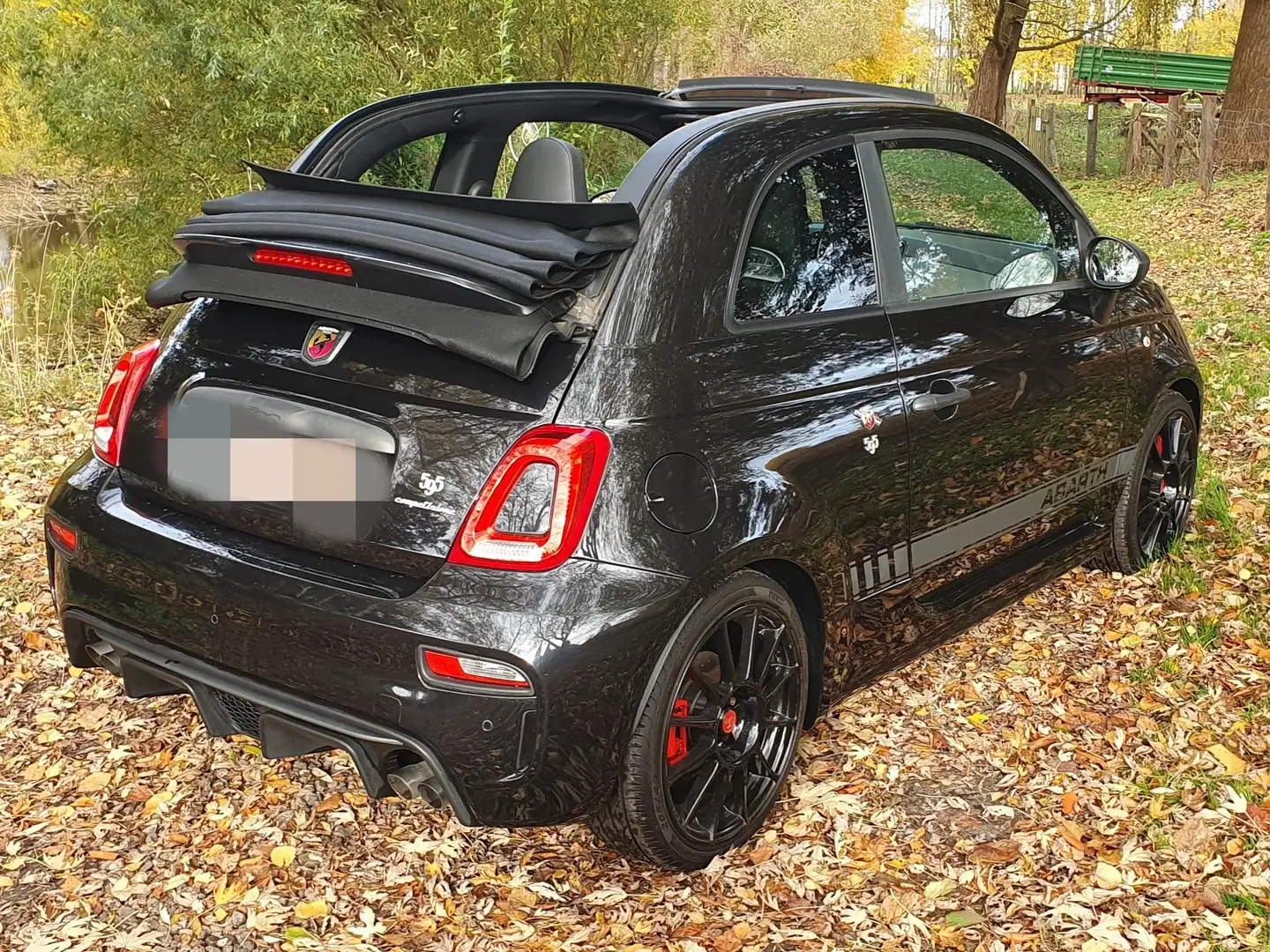 Fiat 595 Abarth 500 C C Automatik Competizione Schwarz - 1