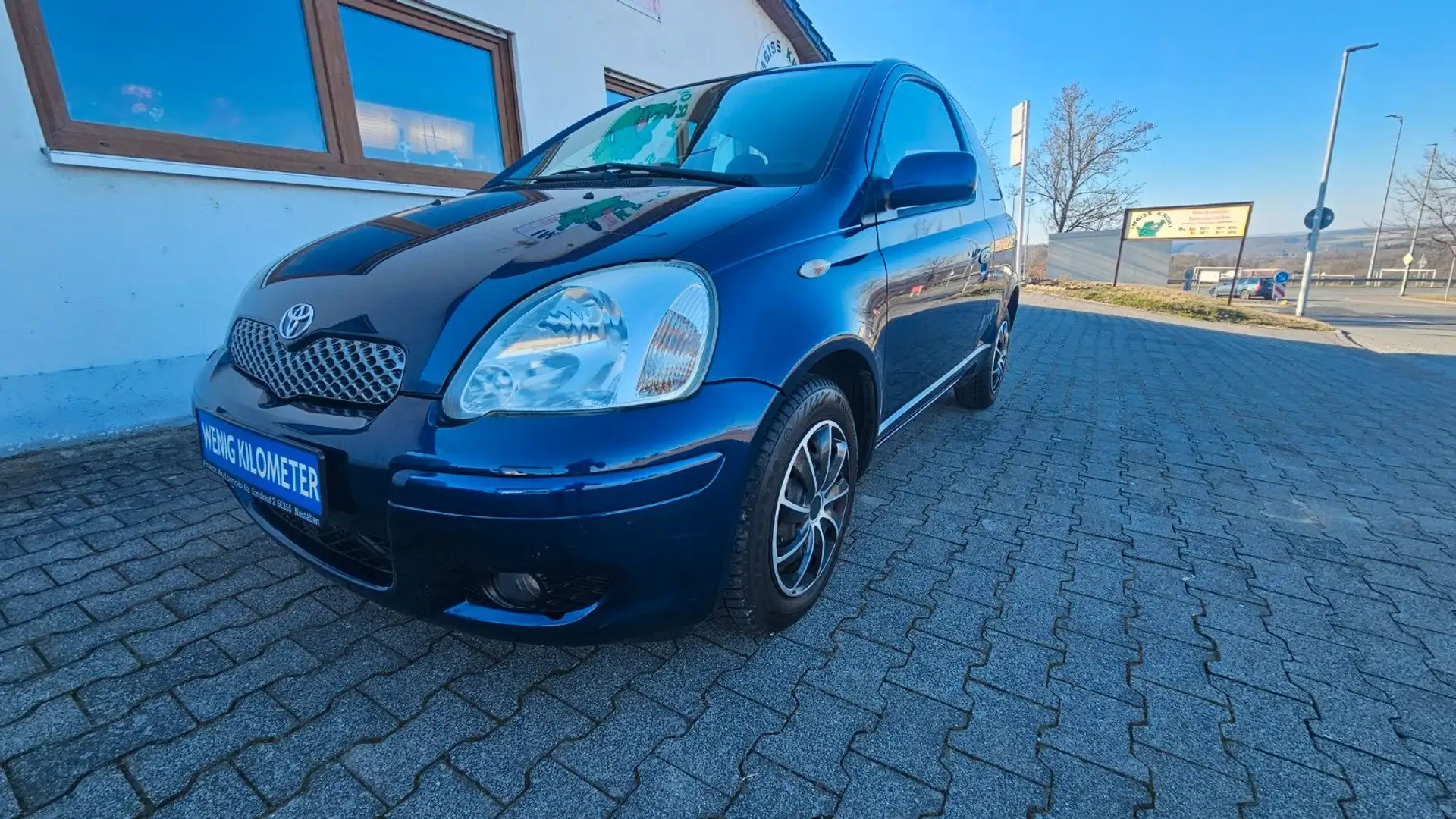 Toyota Yaris 1.0 Edition Klima TÜV bis 06/2026 Azul - 2