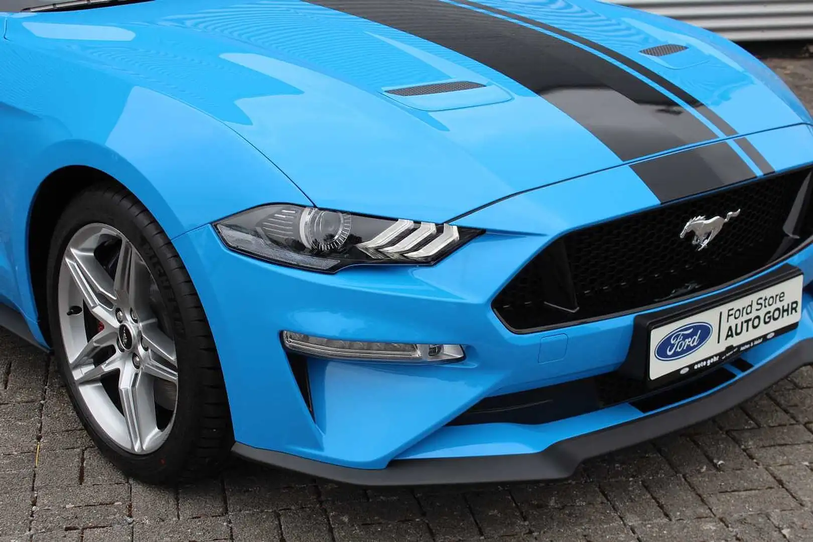 Ford Mustang Fastback V8 Automatik*PREMIUM-PKT 4* Blauw - 2