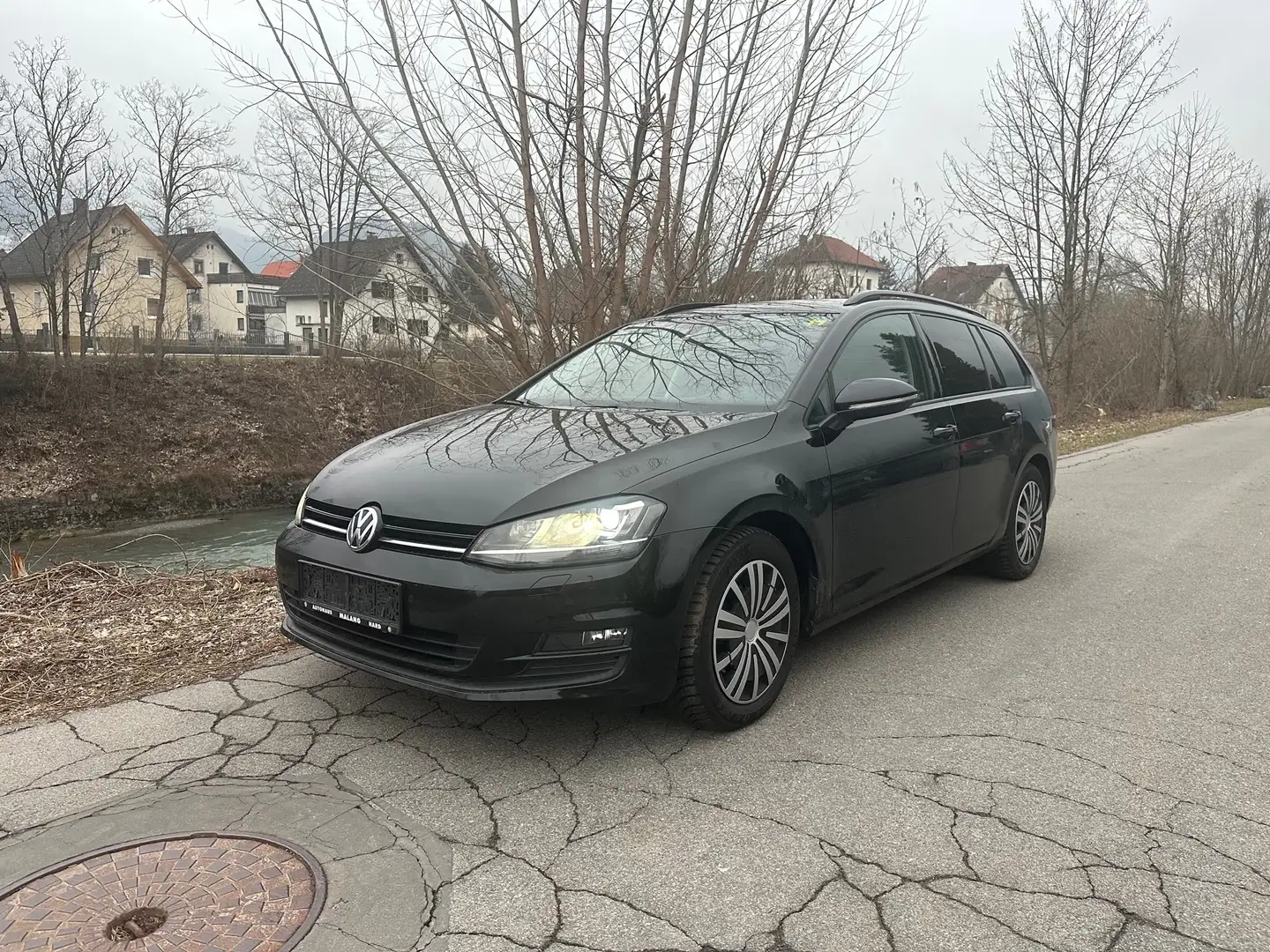 Volkswagen Golf Variant 1,6 TDI Schwarz - 1