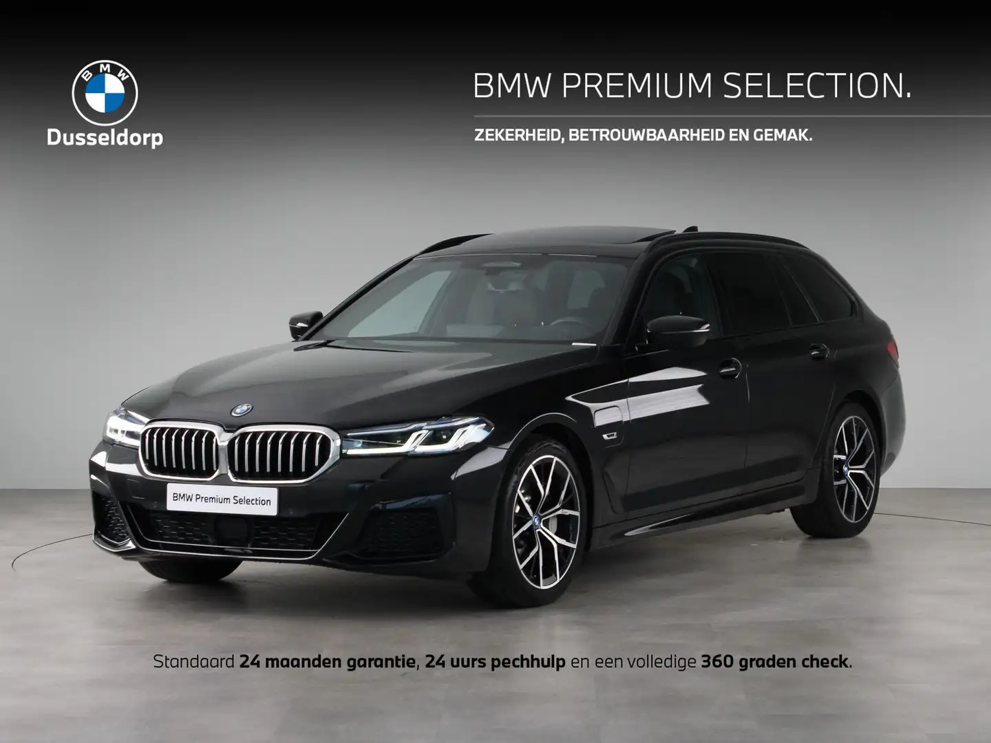 BMW 530 5 Serie Touring 530e xDrive M Sport Zwart - 1