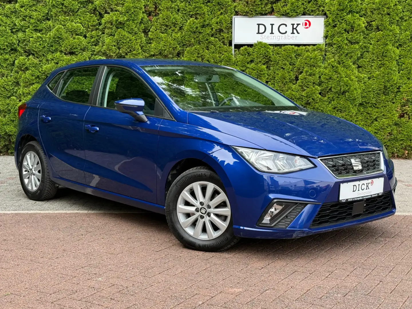 SEAT Ibiza 1.6 TDI Style NAV+TEMP+DAB+MFL+SERVICE-NEU Blau - 1