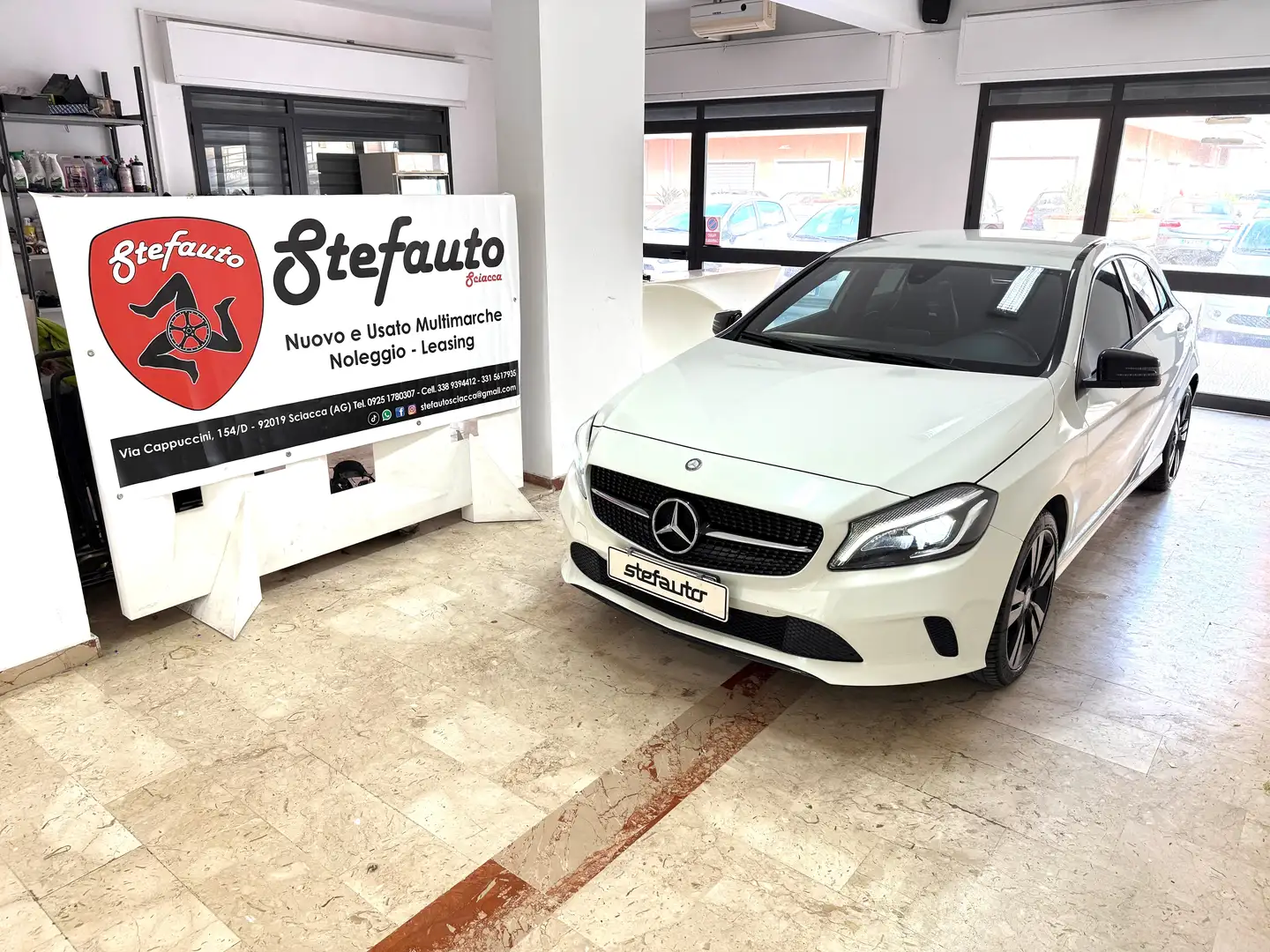 Mercedes-Benz A 180 A 180 d Sport auto my16 Bianco - 1