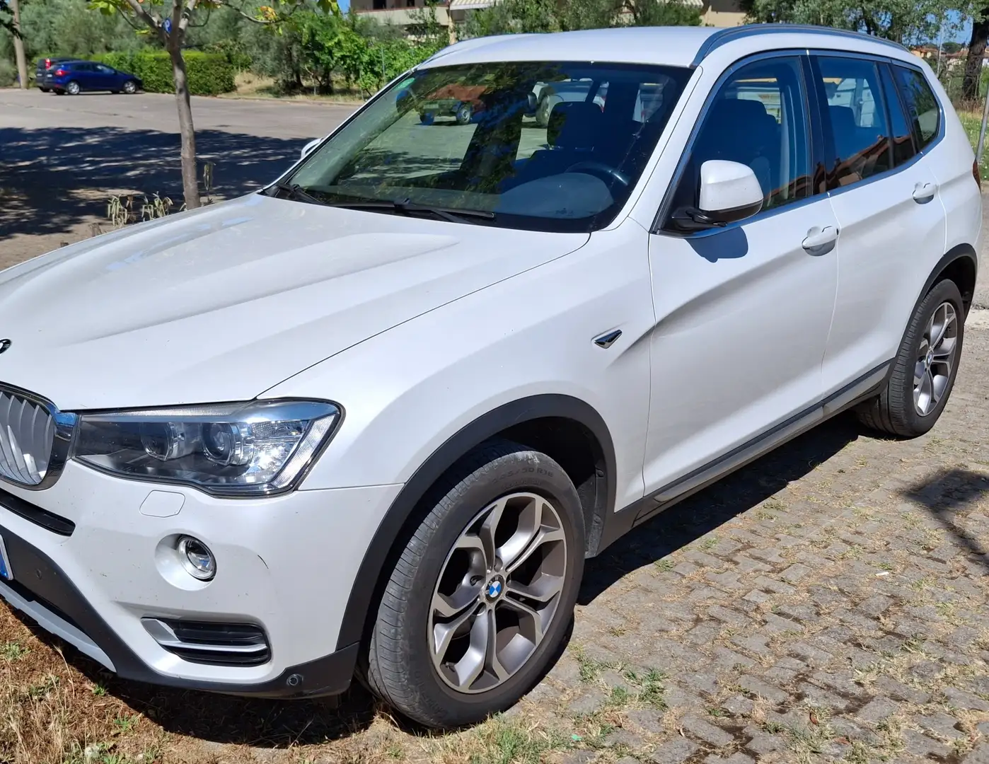 BMW X3 X3 F25 LCI 2014 xdrive20d xLine auto Bianco - 2