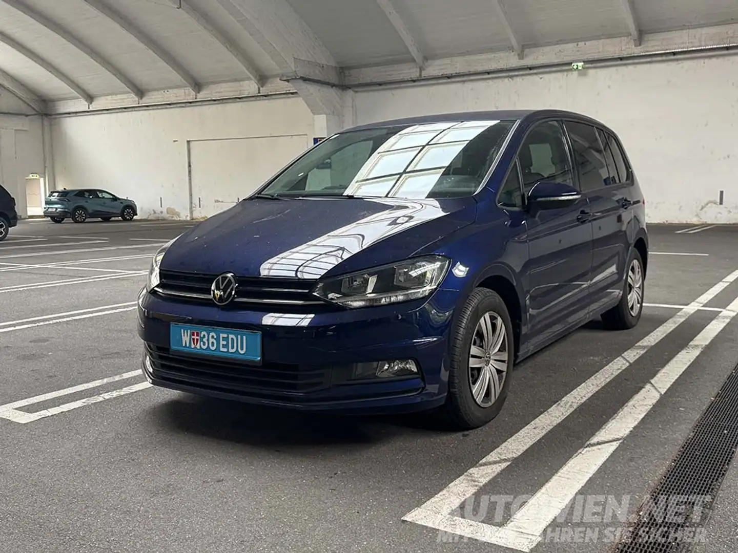Volkswagen Touran 2,0 TDI | NUR 13.600 KM | FACELIFT Blau - 2