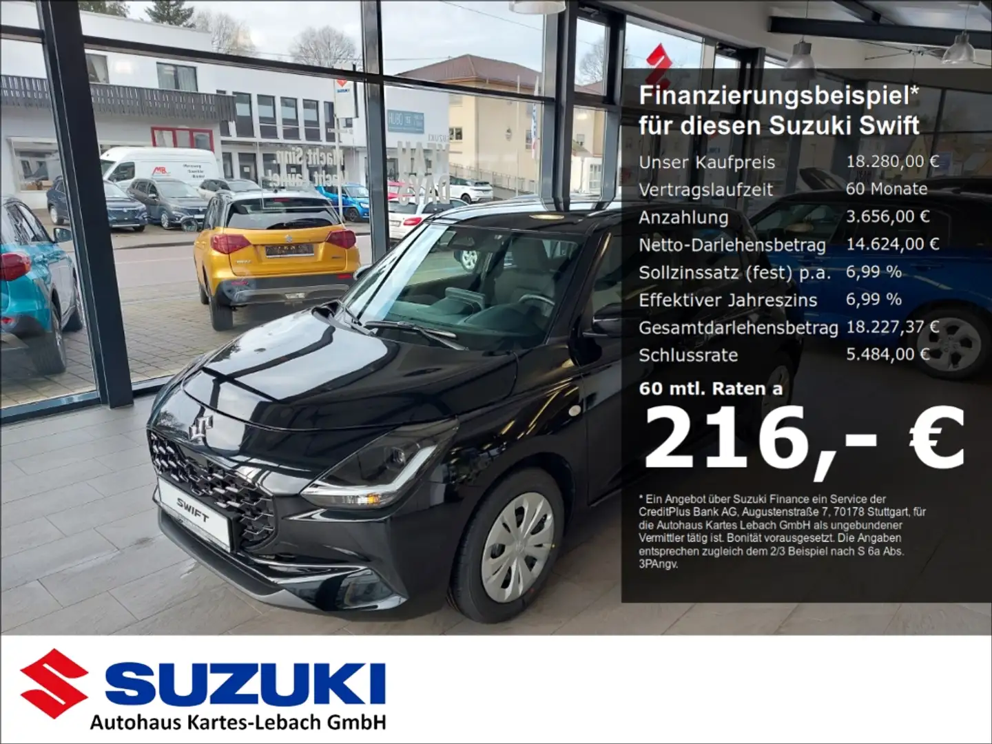Suzuki Swift 1.2 Dualjet Hybrid Club LED NAV Kam Nero - 1
