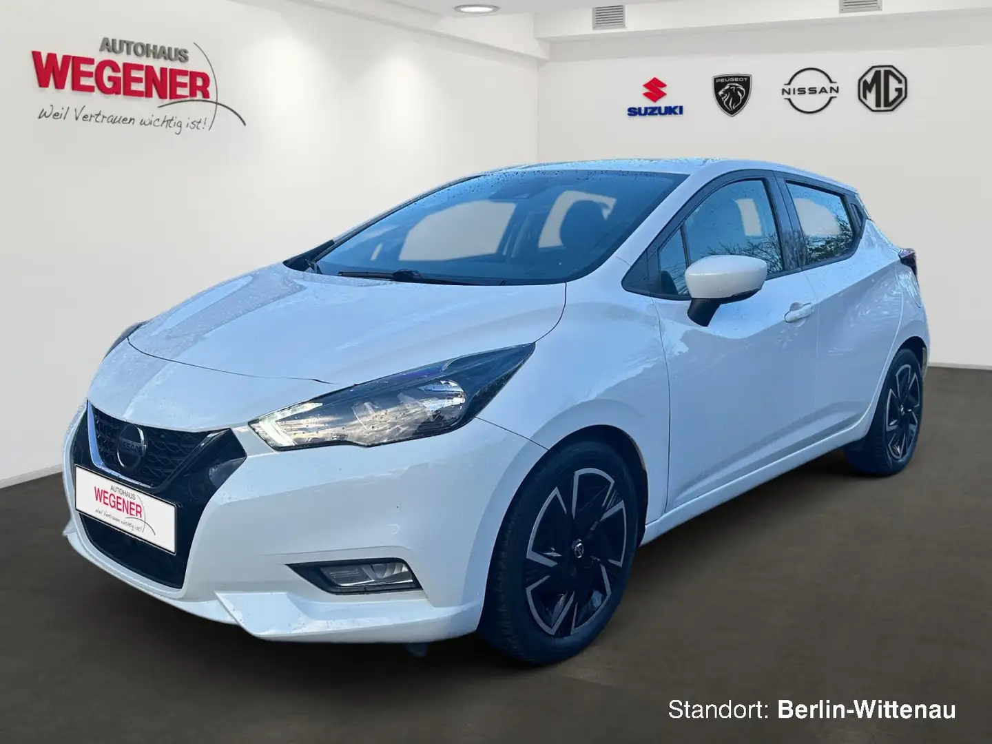 Nissan Micra MICRA N-WAY 1.0 AT +Carplay+Android+SHZ+PDC+ Weiß - 1