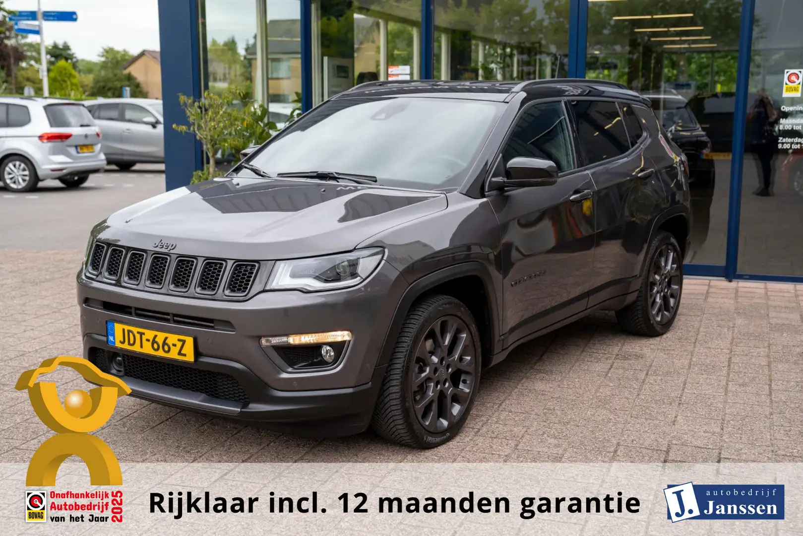 Jeep Compass 1.3T Limited | Prijs rijklaar incl. 12 mnd garanti Gris - 1