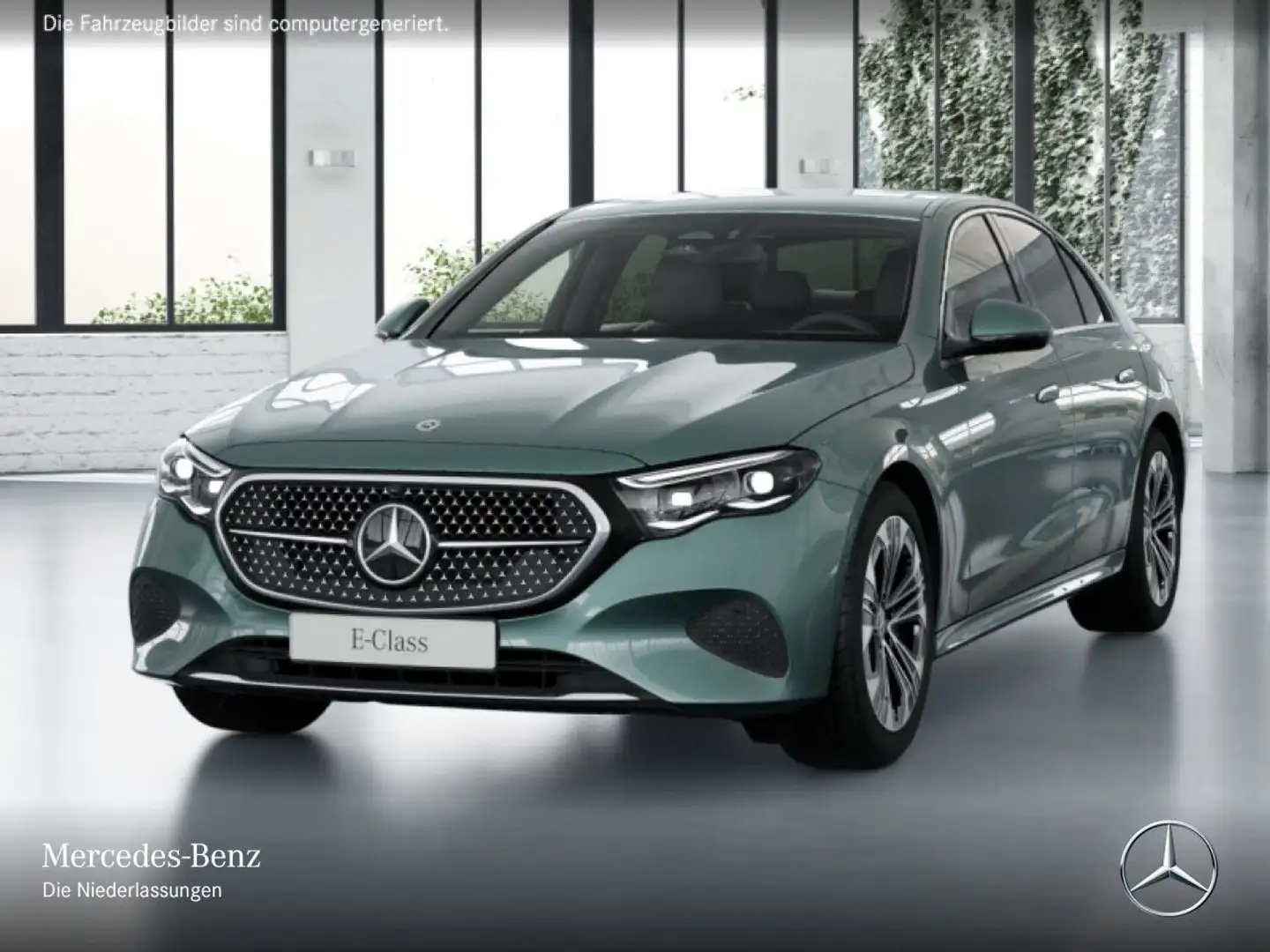 Mercedes-Benz E 300 e Avantgarde 360° Distr. AHK Sitzklima PTS Silber - 2