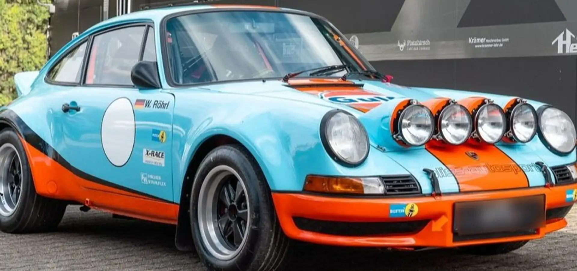 Porsche 911 Deportivo Manual de 3 Puertas Naranja - 1