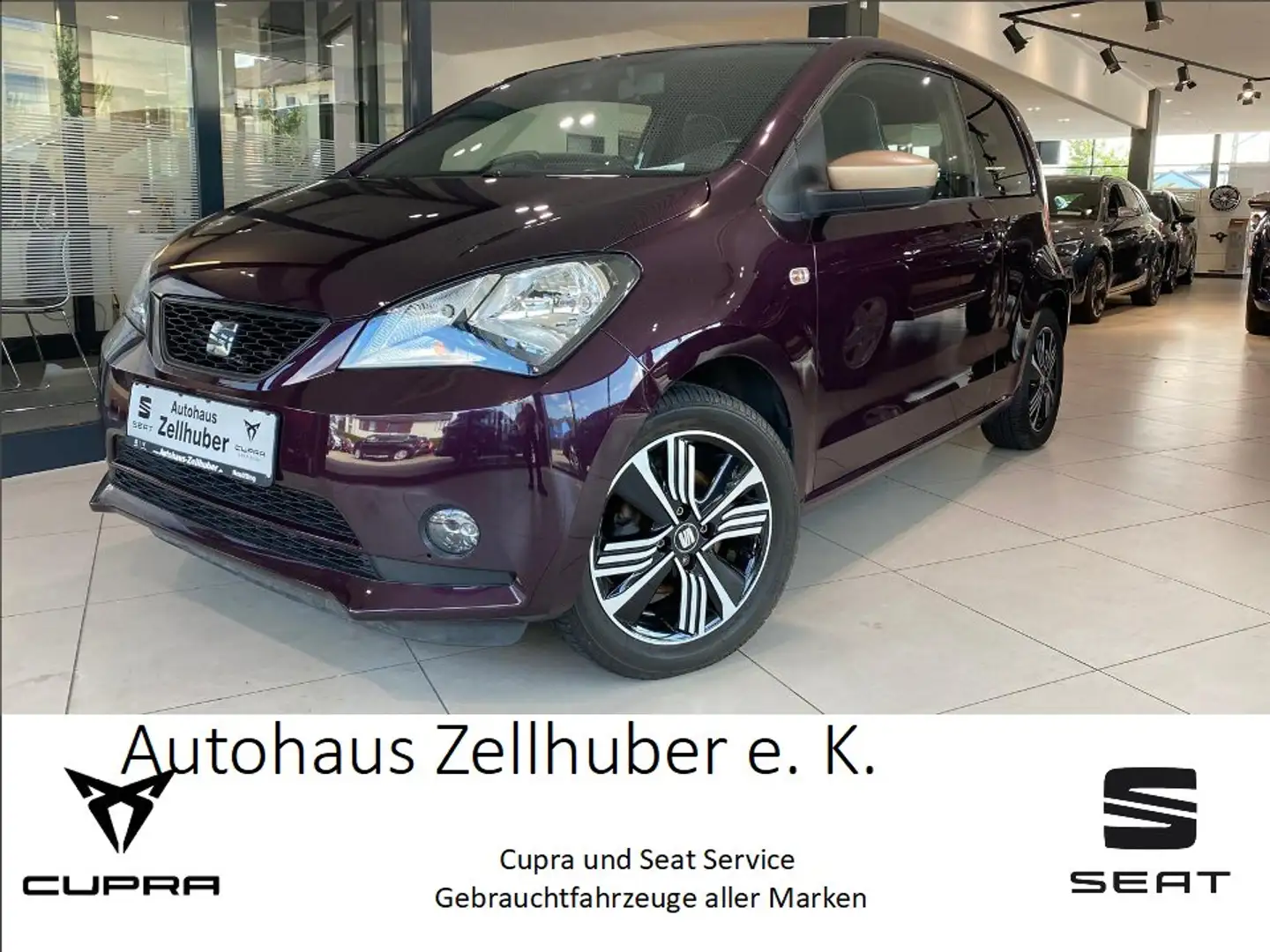 SEAT Mii 1.0 by Cosmopolitan *Sitzhzg*Tempomat* Violett - 1