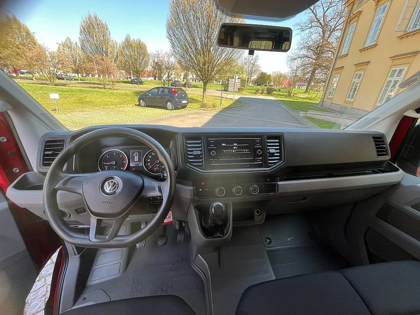 Volkswagen Crafter Crafter 35 Kasten MR L3H3 2,0-I-TDI 1.Besitz Ö... Rot - 2