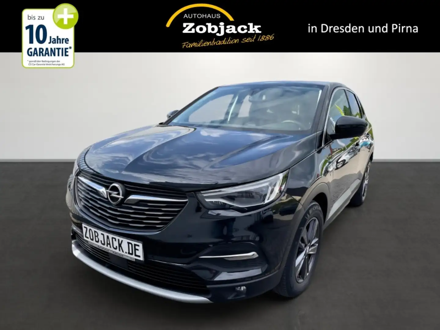 Opel Grandland 120 Jahre Navi, LED, Sitzheiung, Kamera Černá - 1
