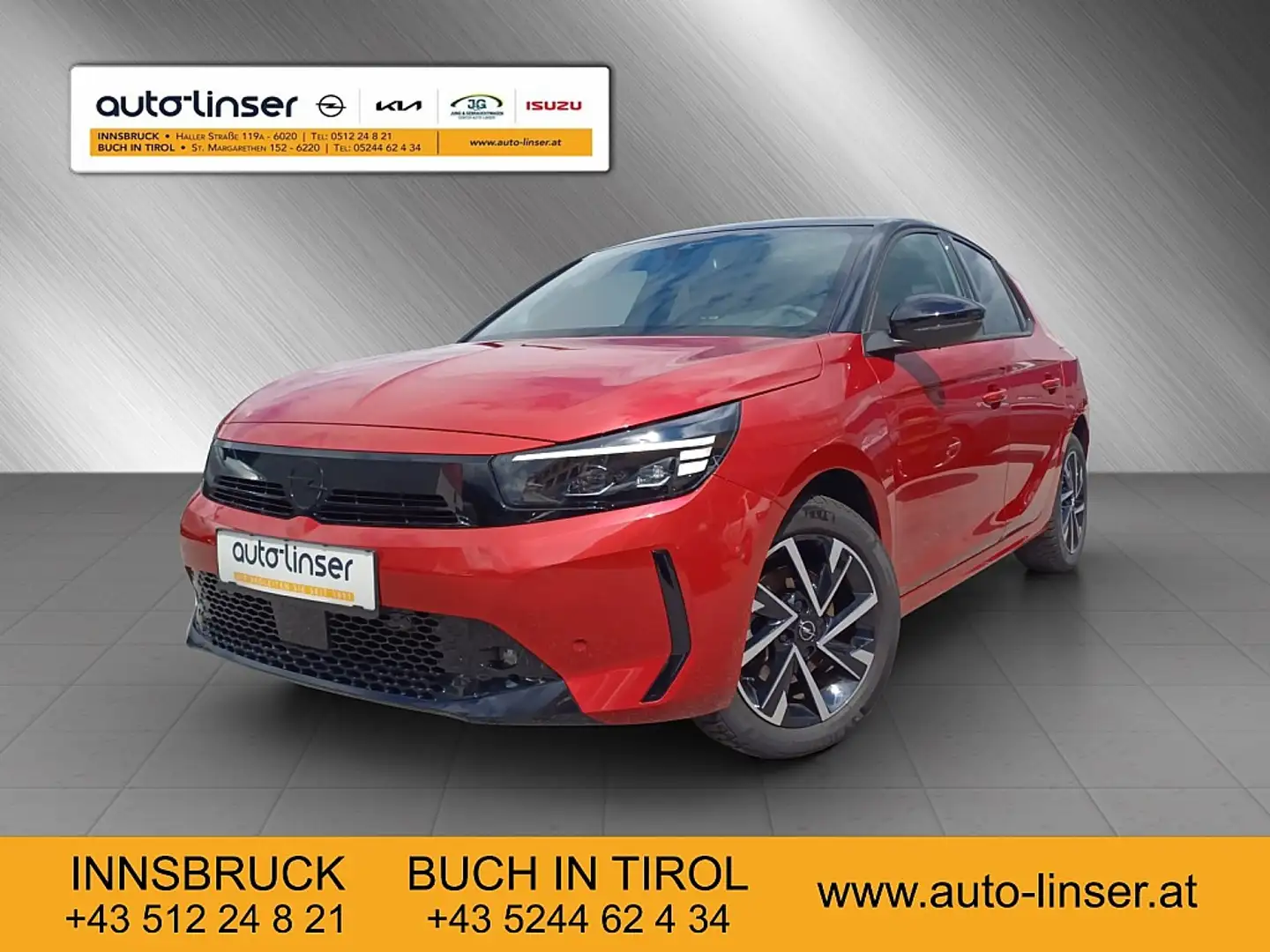 Opel Corsa 1,2 Direct Injection Turbo Euro 6.4  GS Rot - 1